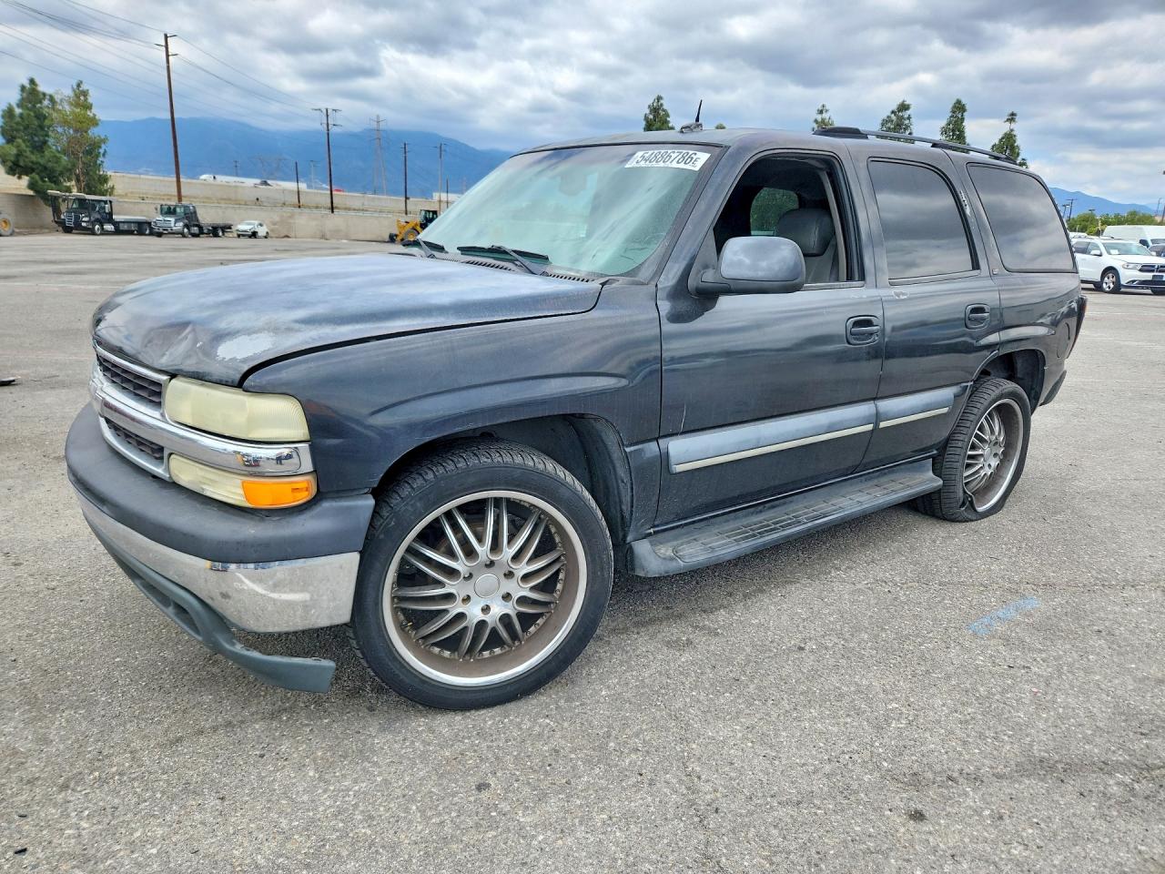 2003 Chevrolet Tahoe C1500 Black vin: 1GNEC13T53R257090
