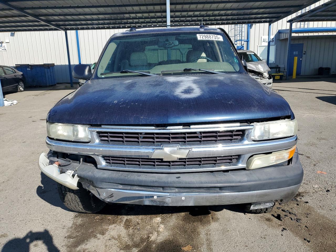 2005 Chevrolet Tahoe C1500 Blue vin: 1GNEC13T55R213139