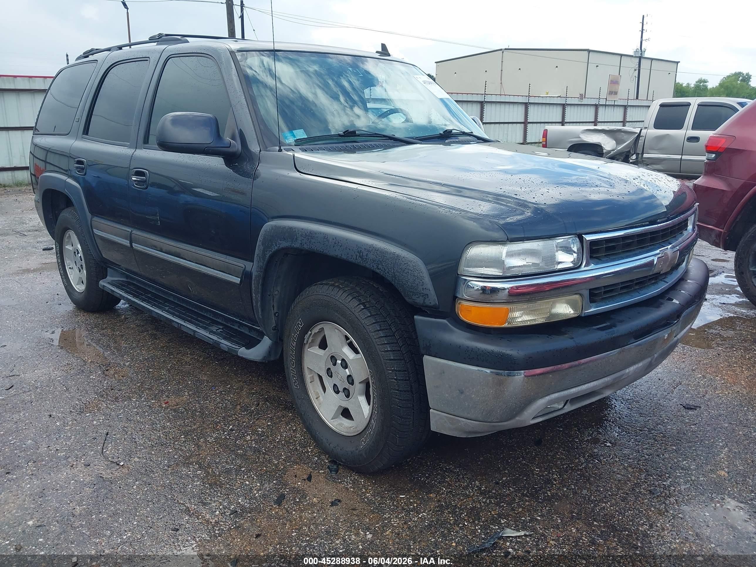 2006 Chevrolet Tahoe Lt Gray vin: 1GNEC13T56R117948