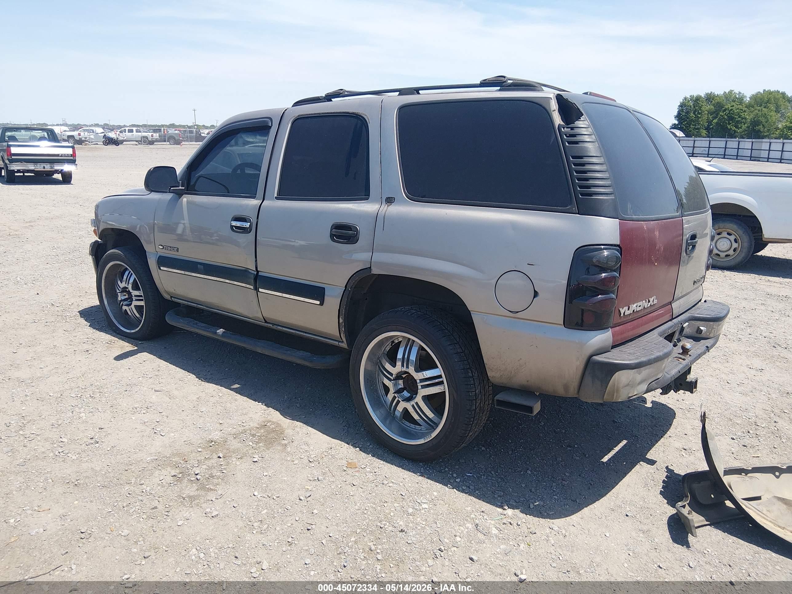 2001 Chevrolet Tahoe Ls Tan vin: 1GNEC13T61J262794