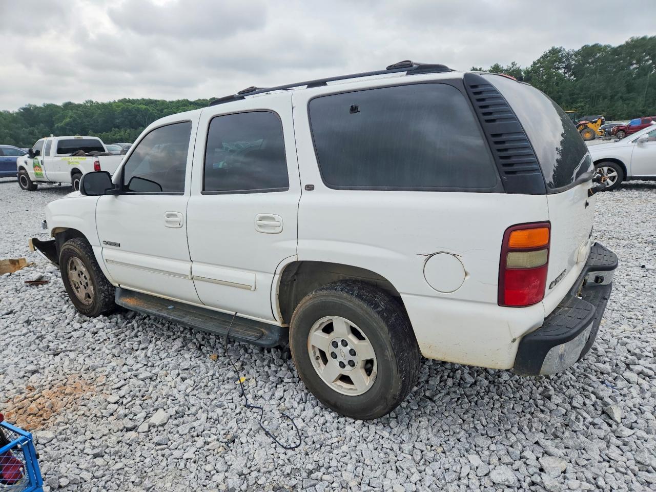 2001 Chevrolet Tahoe C1500 White vin: 1GNEC13T61R180131