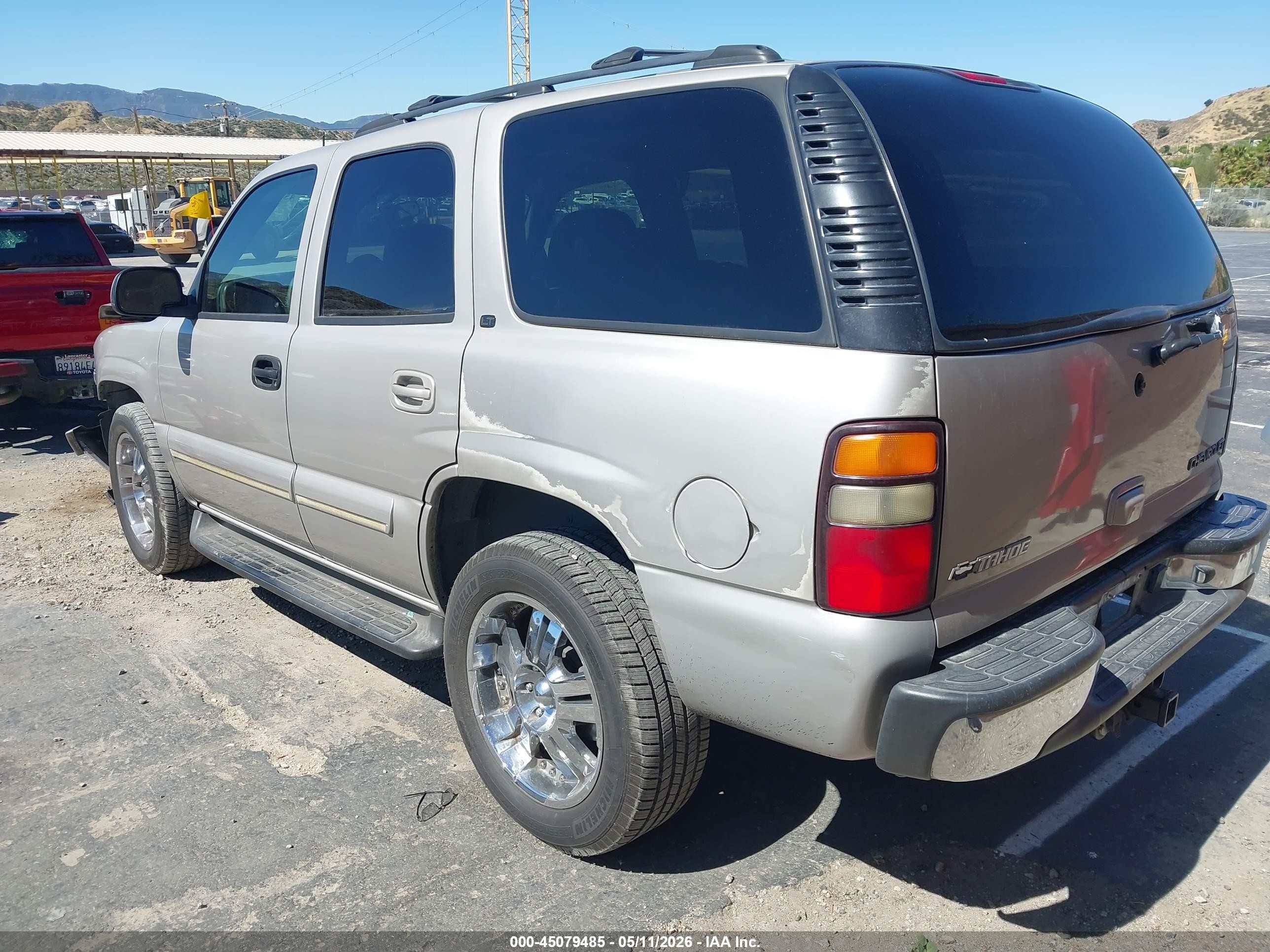 2004 Chevrolet Tahoe Lt Бежевый vin: 1GNEC13T64R127093
