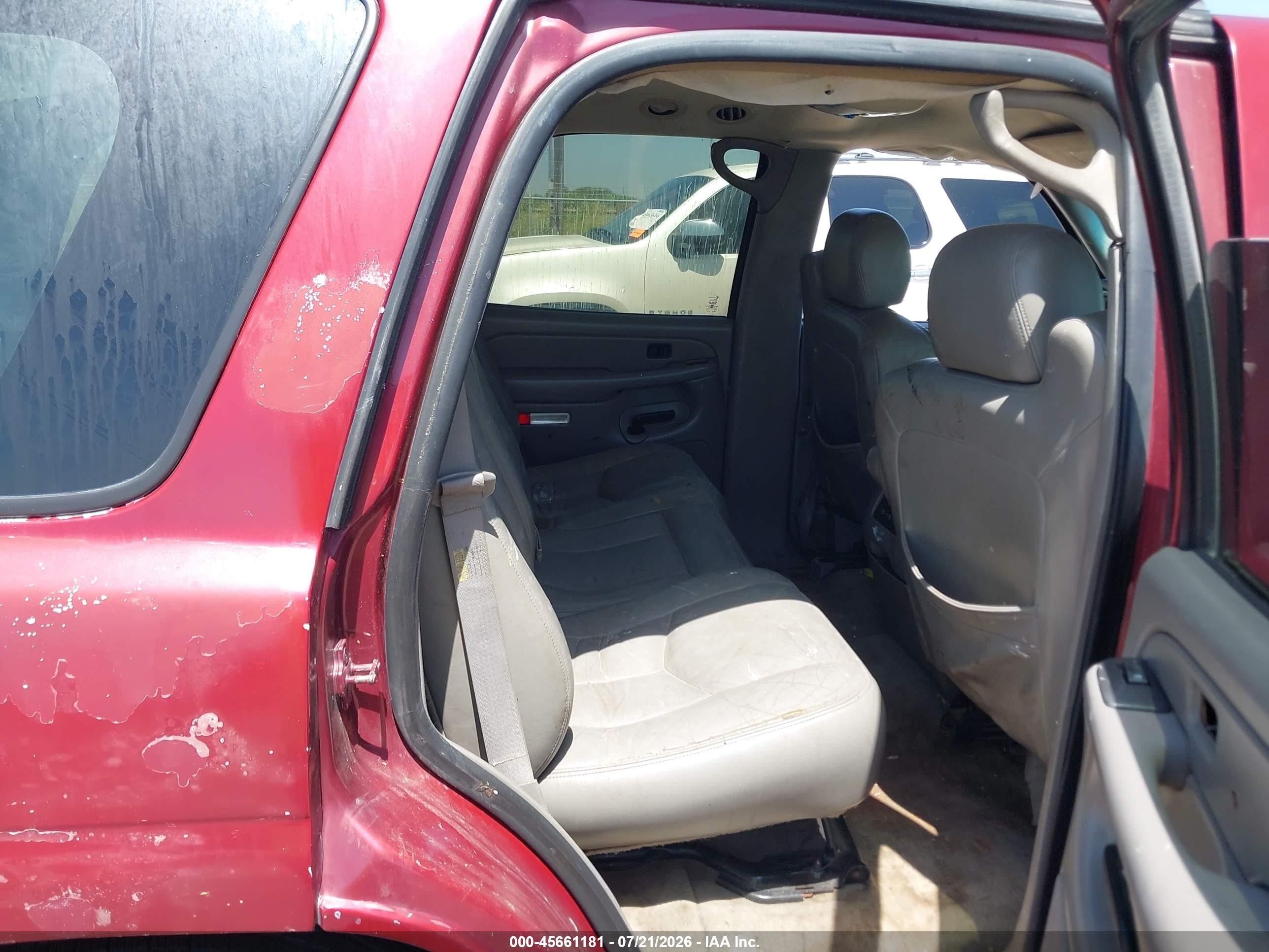 2005 Chevrolet Tahoe Ls Темно-бордовый vin: 1GNEC13T65R106326