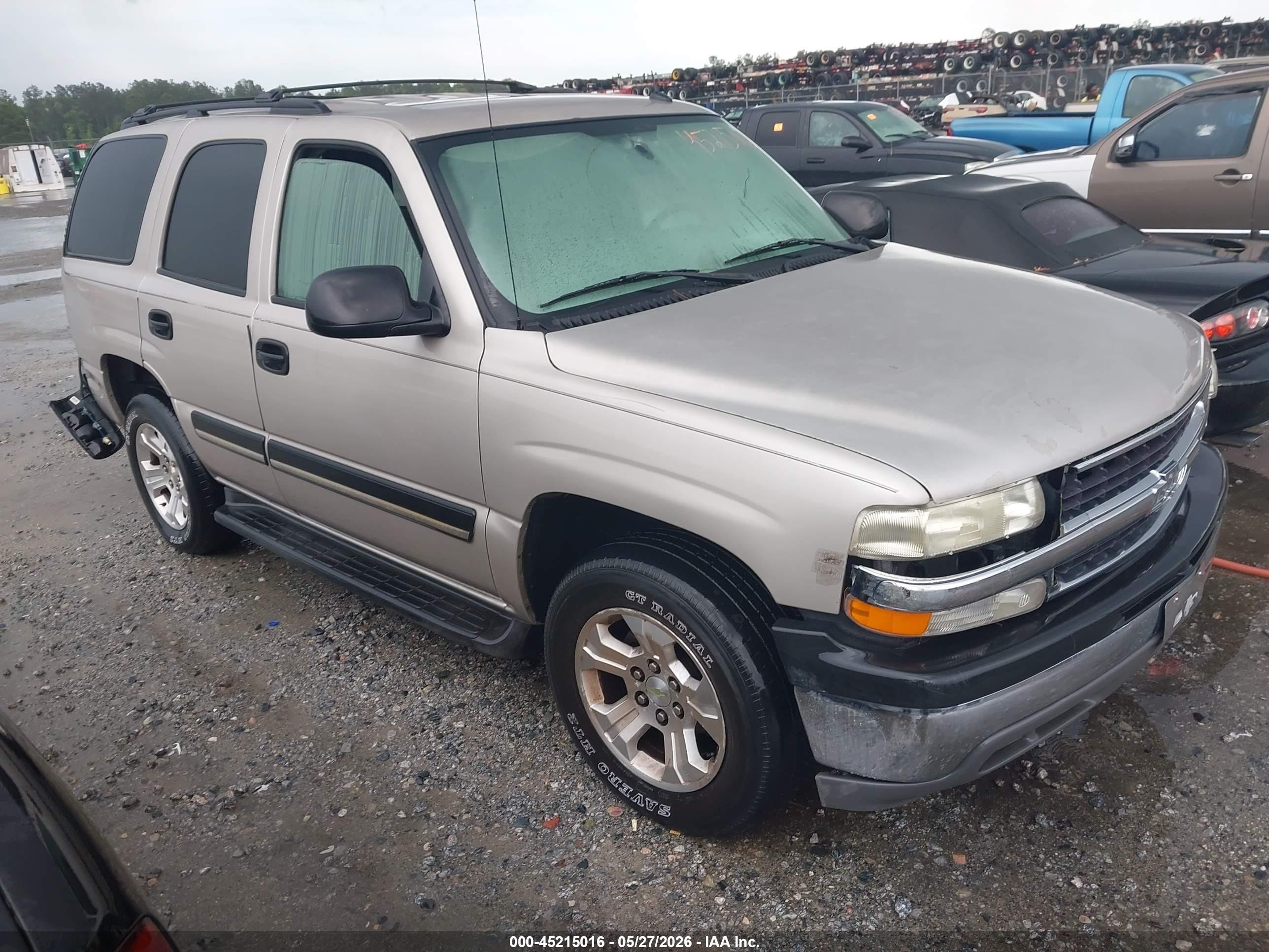 2005 Chevrolet Tahoe Ls Tan vin: 1GNEC13T65R211657