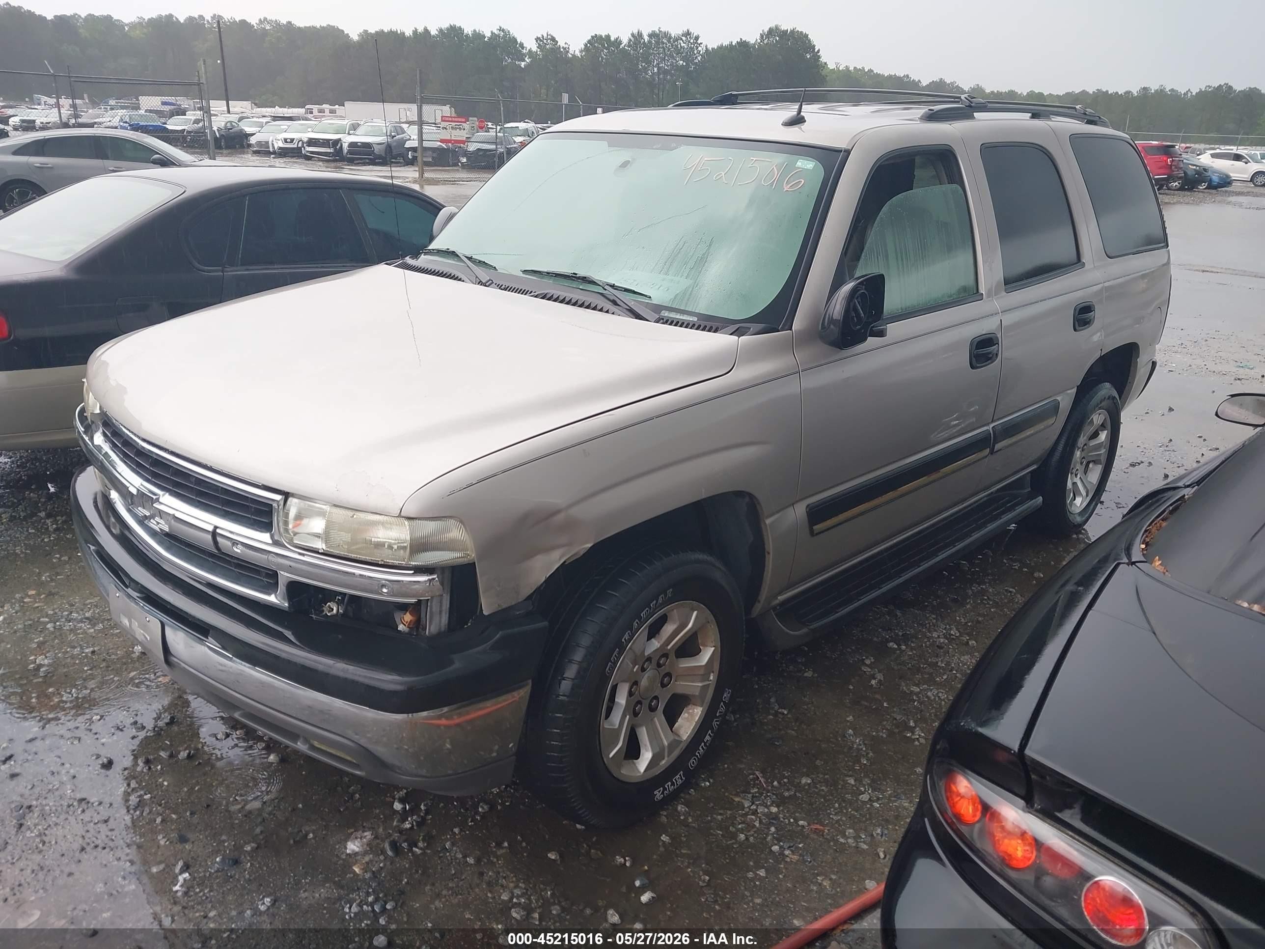 2005 Chevrolet Tahoe Ls Tan vin: 1GNEC13T65R211657