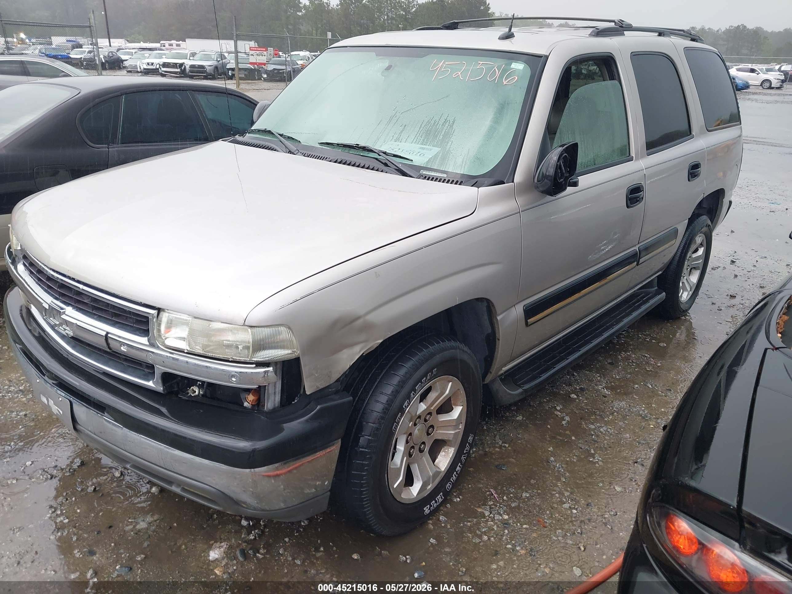 2005 Chevrolet Tahoe Ls Tan vin: 1GNEC13T65R211657
