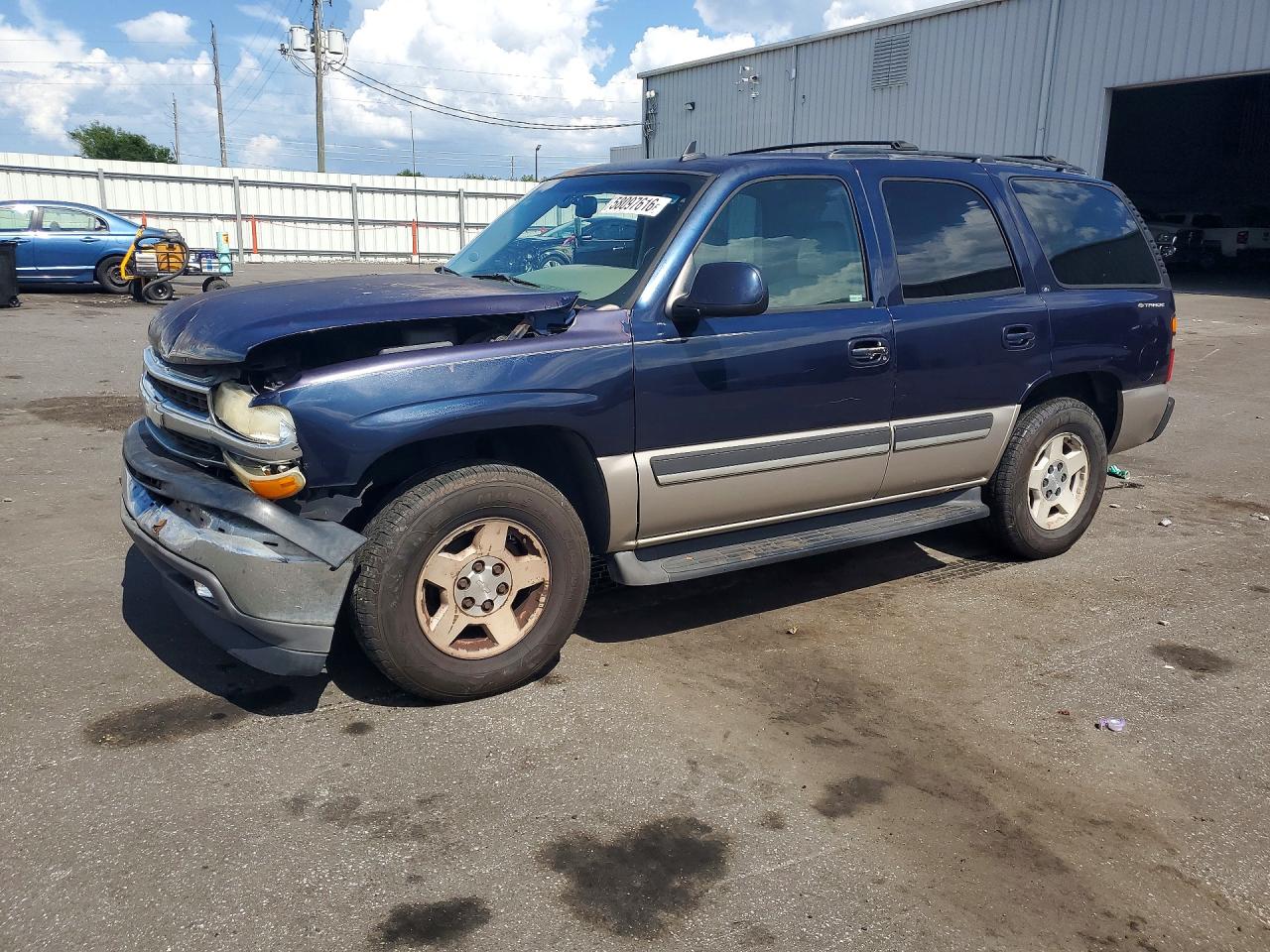 2006 Chevrolet Tahoe C1500 Blue vin: 1GNEC13T66R118185