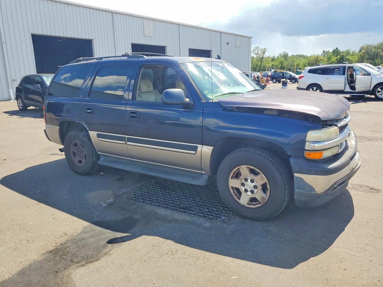 2006 Chevrolet Tahoe C1500 Blue vin: 1GNEC13T66R118185
