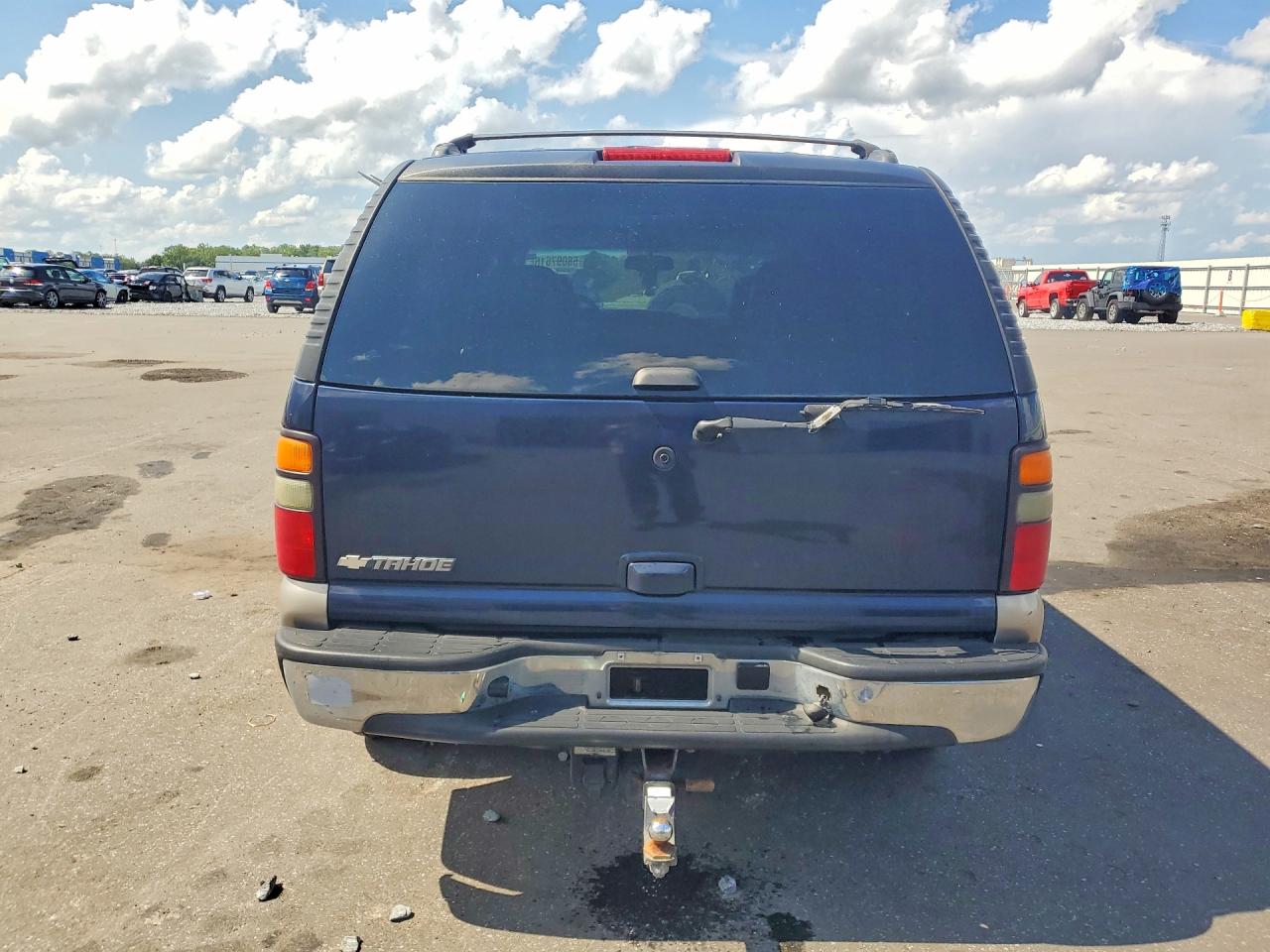 2006 Chevrolet Tahoe C1500 Blue vin: 1GNEC13T66R118185