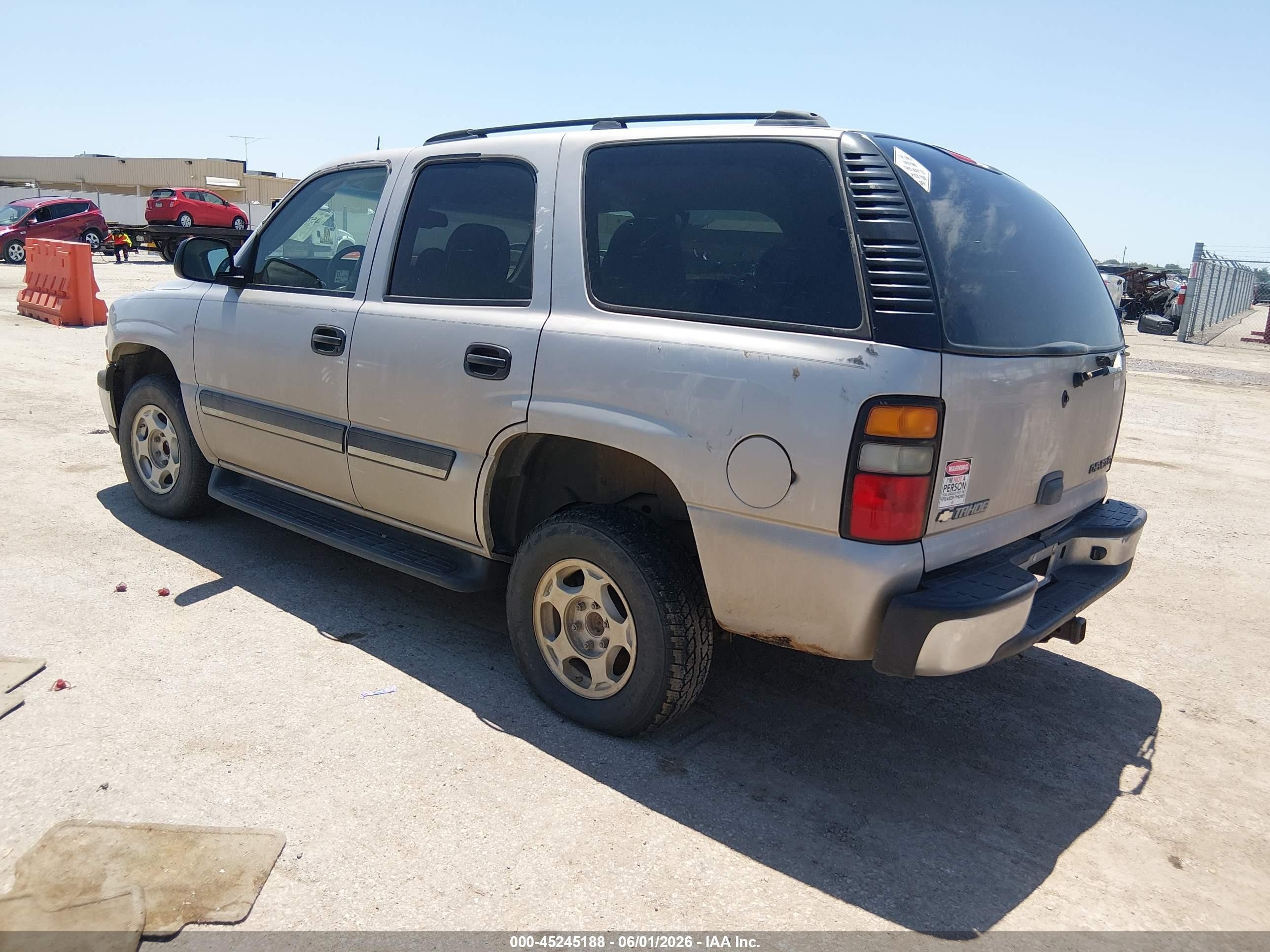 2005 Chevrolet Tahoe Ls Tan vin: 1GNEC13T75R221209
