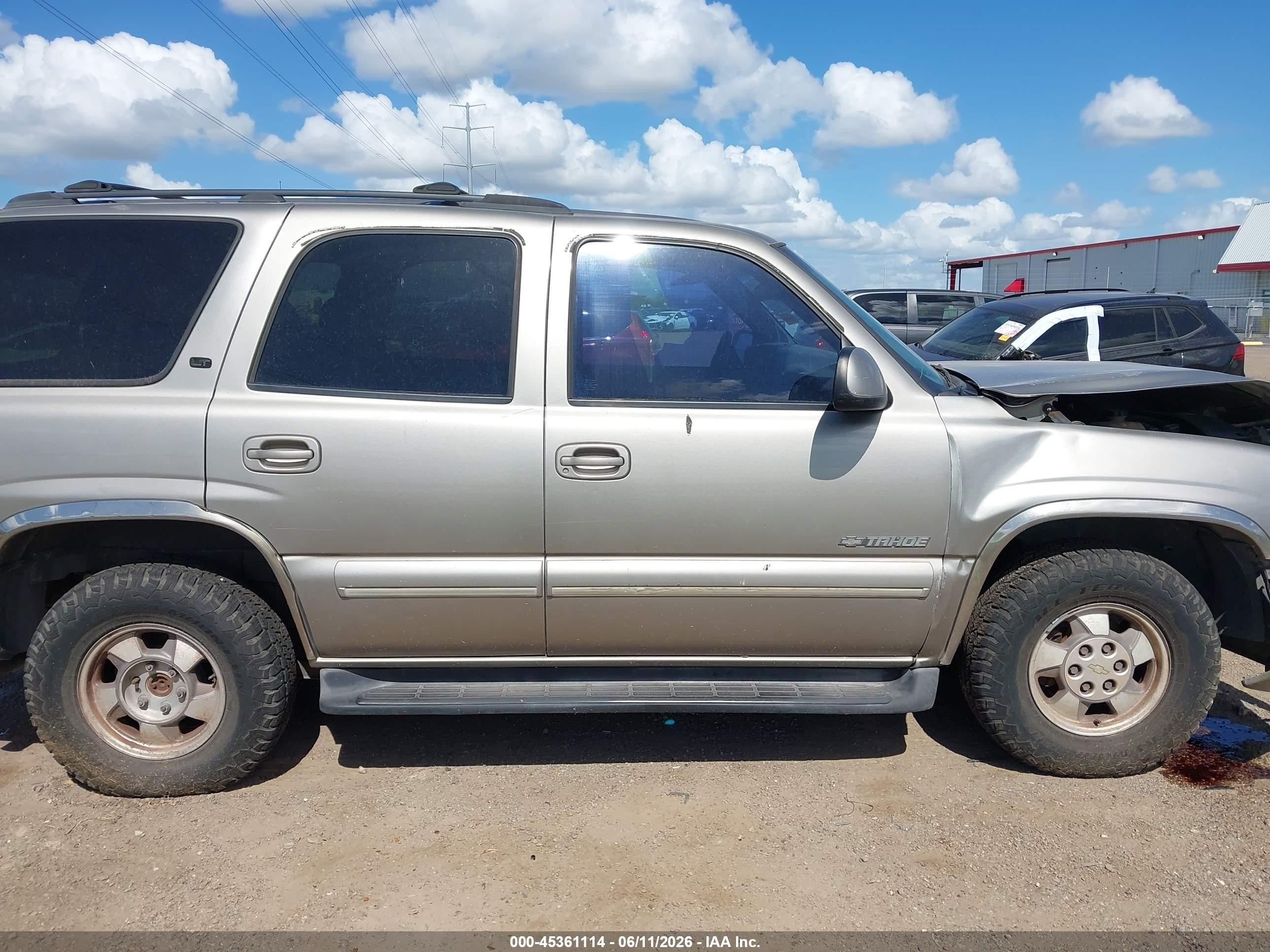 2001 Chevrolet Tahoe Lt Champagne vin: 1GNEC13T81R197691