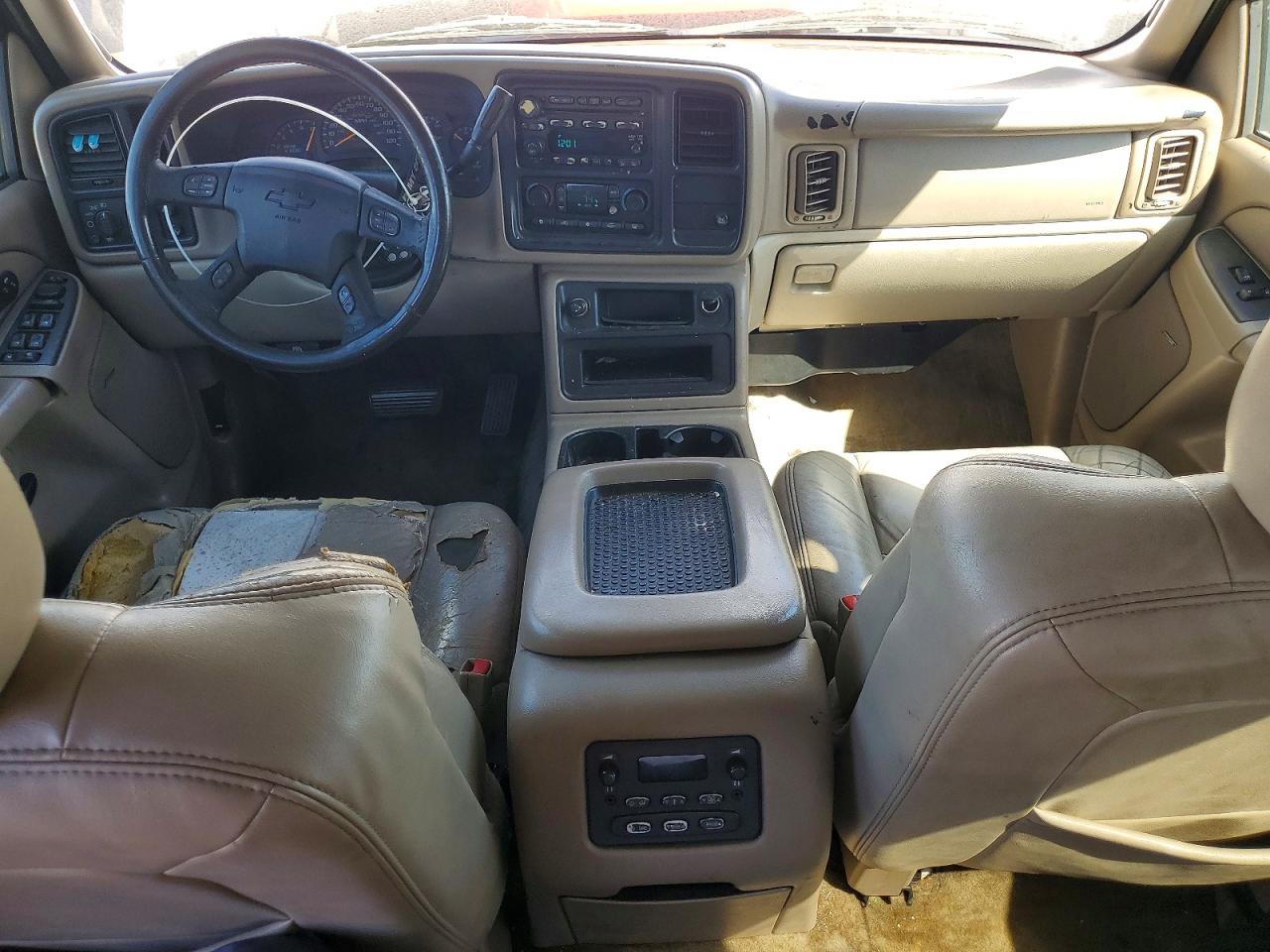 2005 Chevrolet Tahoe White vin: 1GNEC13T85R163692