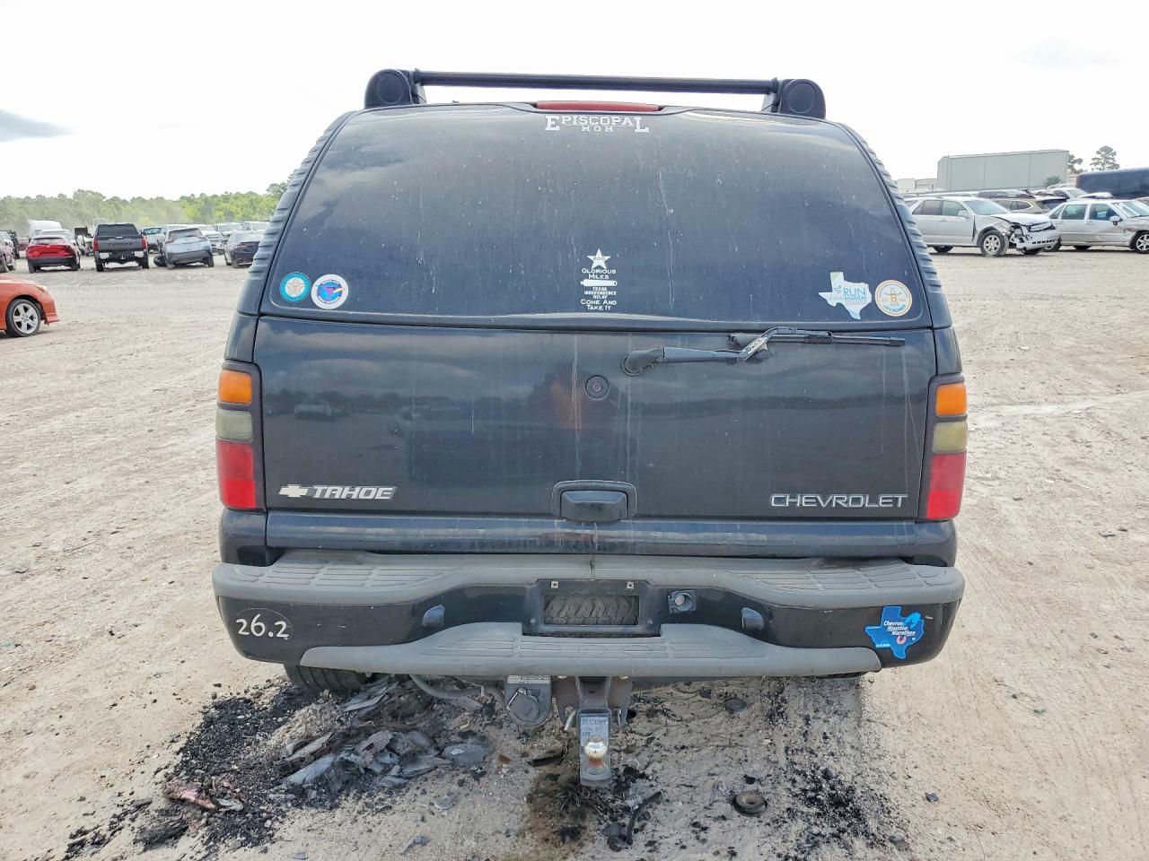 2005 Chevrolet Tahoe C1500 Burn vin: 1GNEC13T85R180279