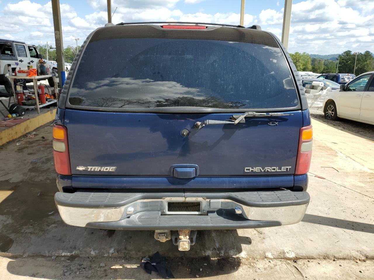 2001 Chevrolet Tahoe C1500 Blue vin: 1GNEC13T91R110977
