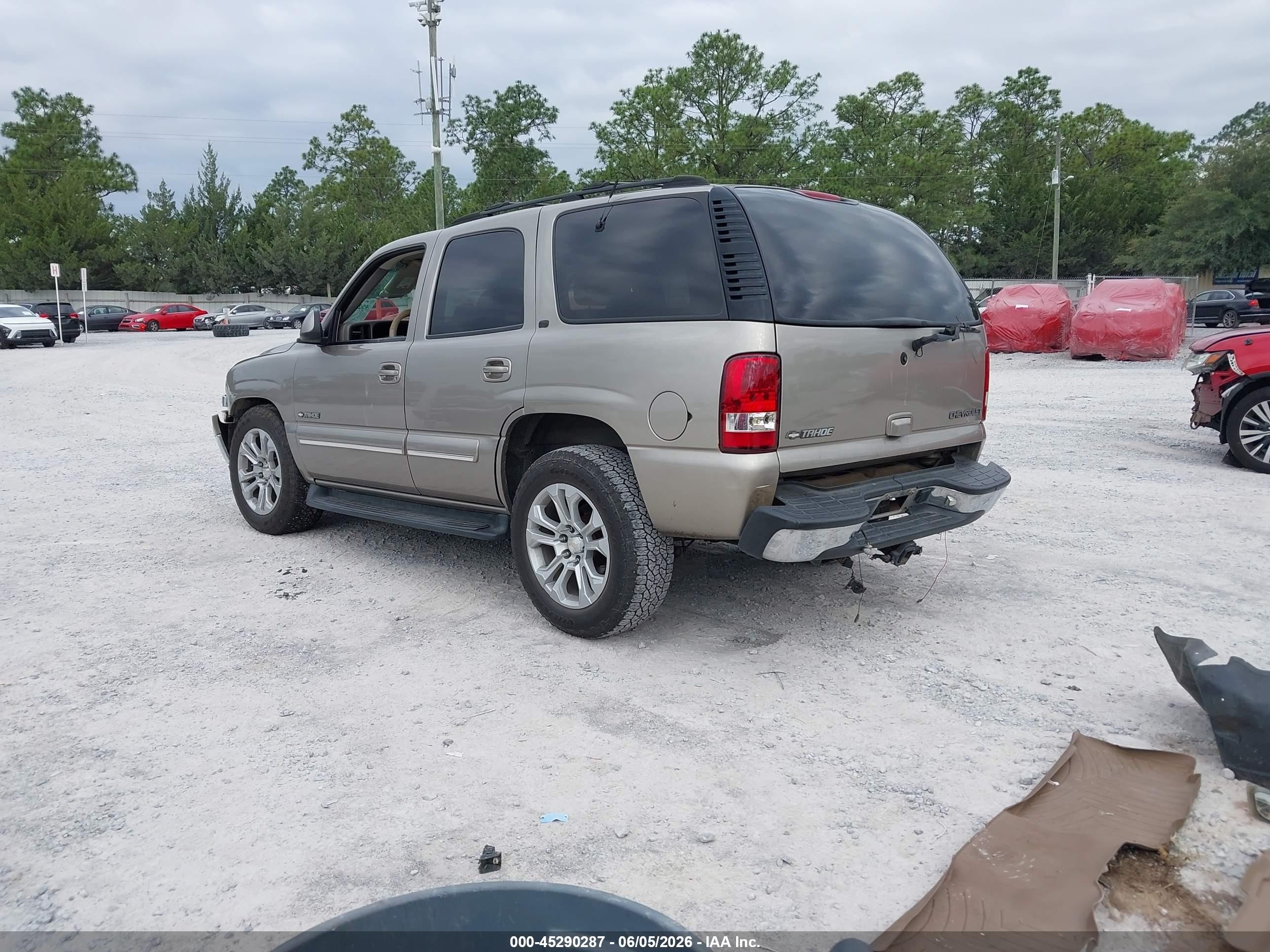 2001 Chevrolet Tahoe Lt Champagne vin: 1GNEC13TX1J279968