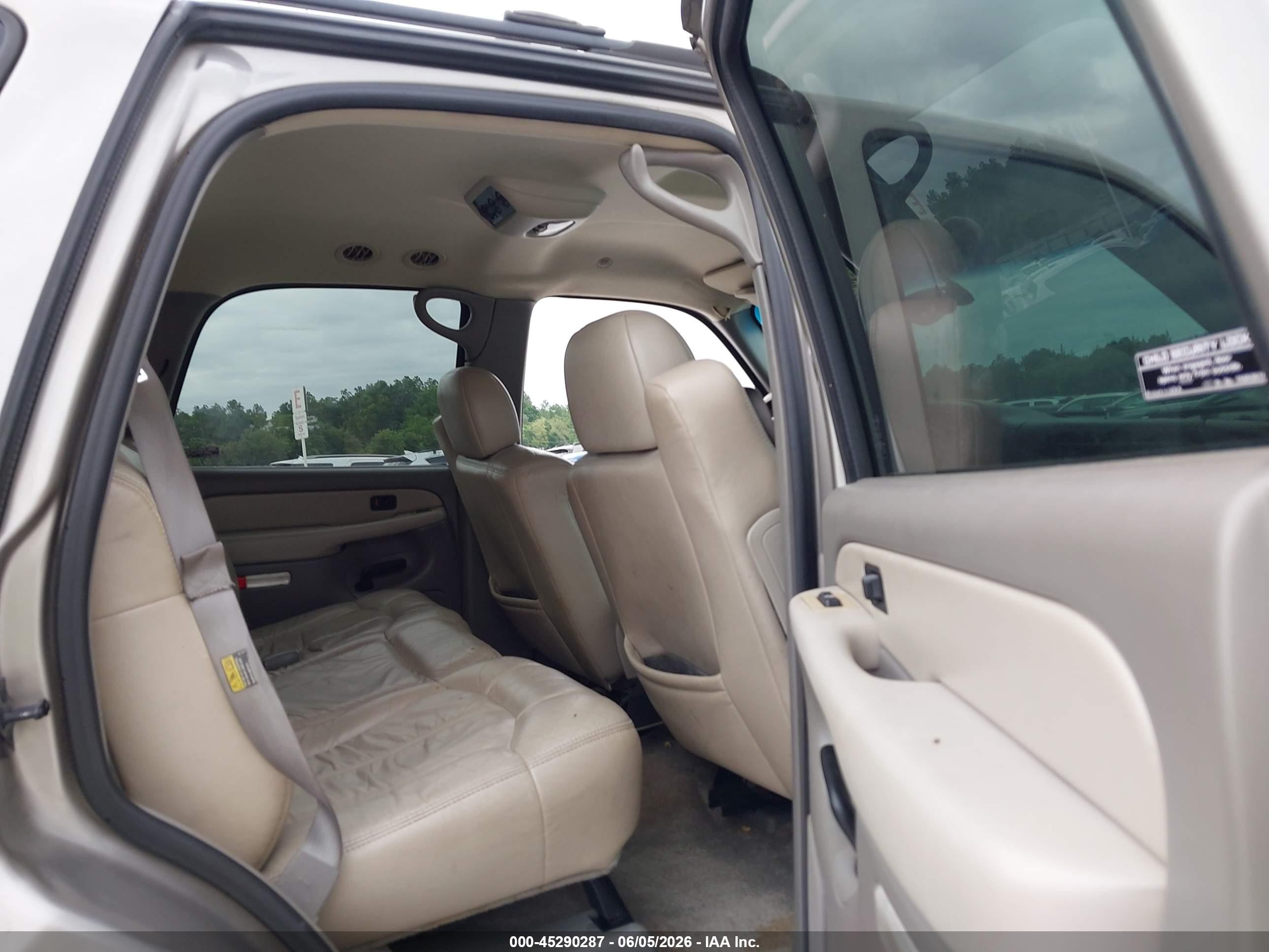 2001 Chevrolet Tahoe Lt Champagne vin: 1GNEC13TX1J279968