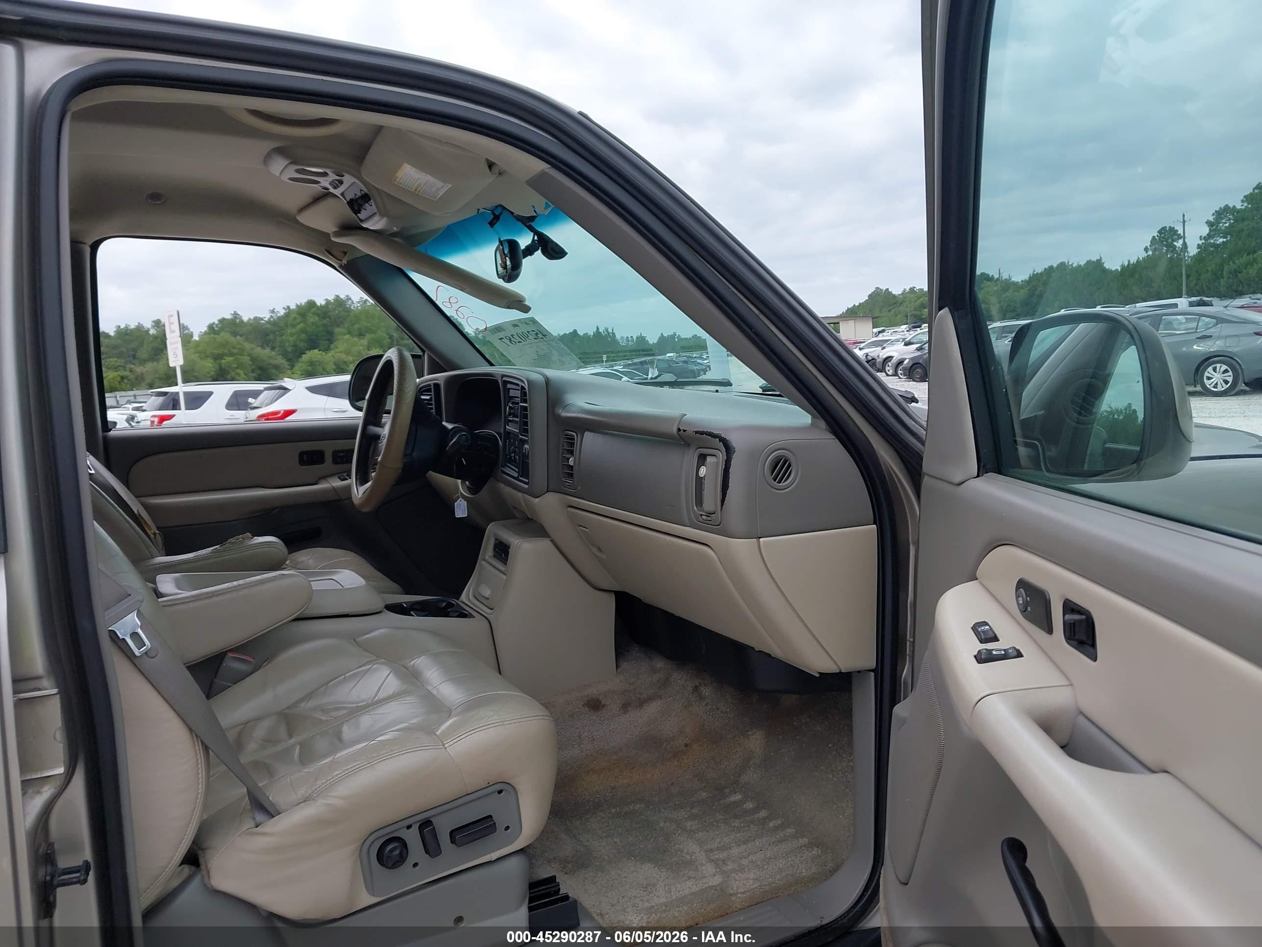 2001 Chevrolet Tahoe Lt Champagne vin: 1GNEC13TX1J279968