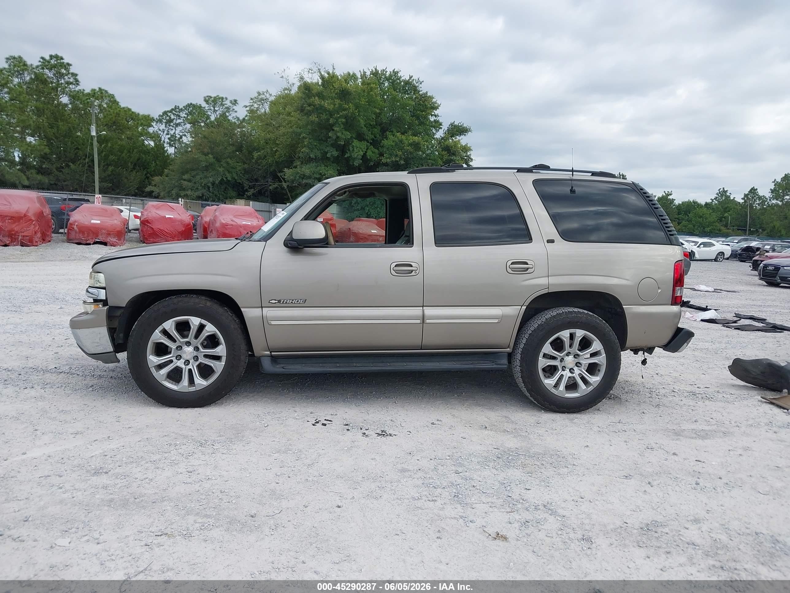 2001 Chevrolet Tahoe Lt Champagne vin: 1GNEC13TX1J279968
