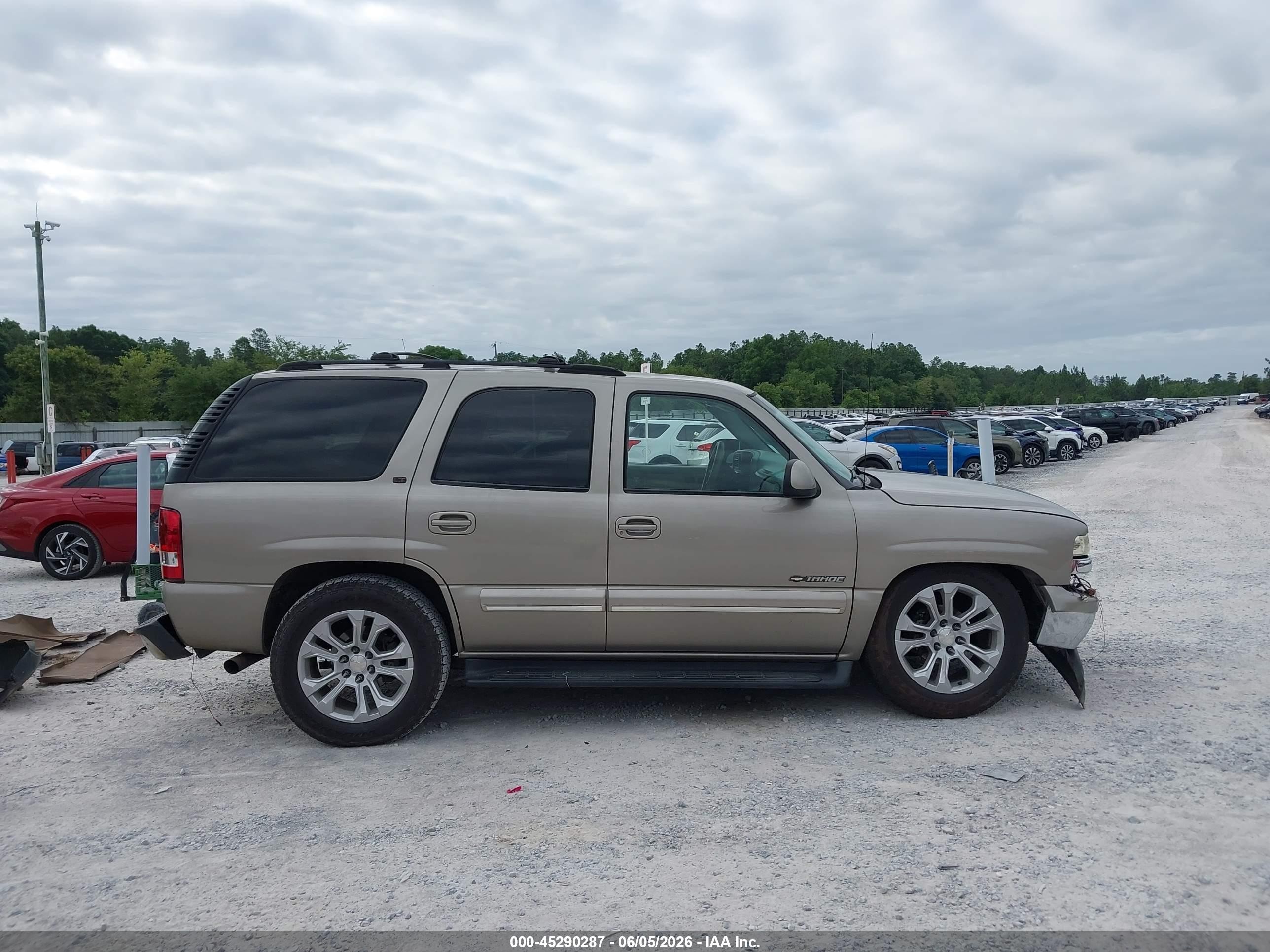 2001 Chevrolet Tahoe Lt Champagne vin: 1GNEC13TX1J279968
