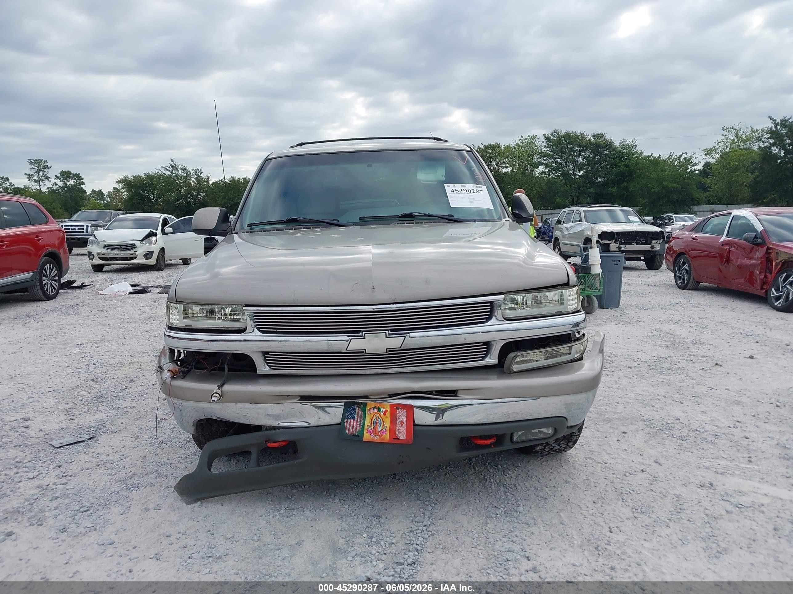 2001 Chevrolet Tahoe Lt Champagne vin: 1GNEC13TX1J279968