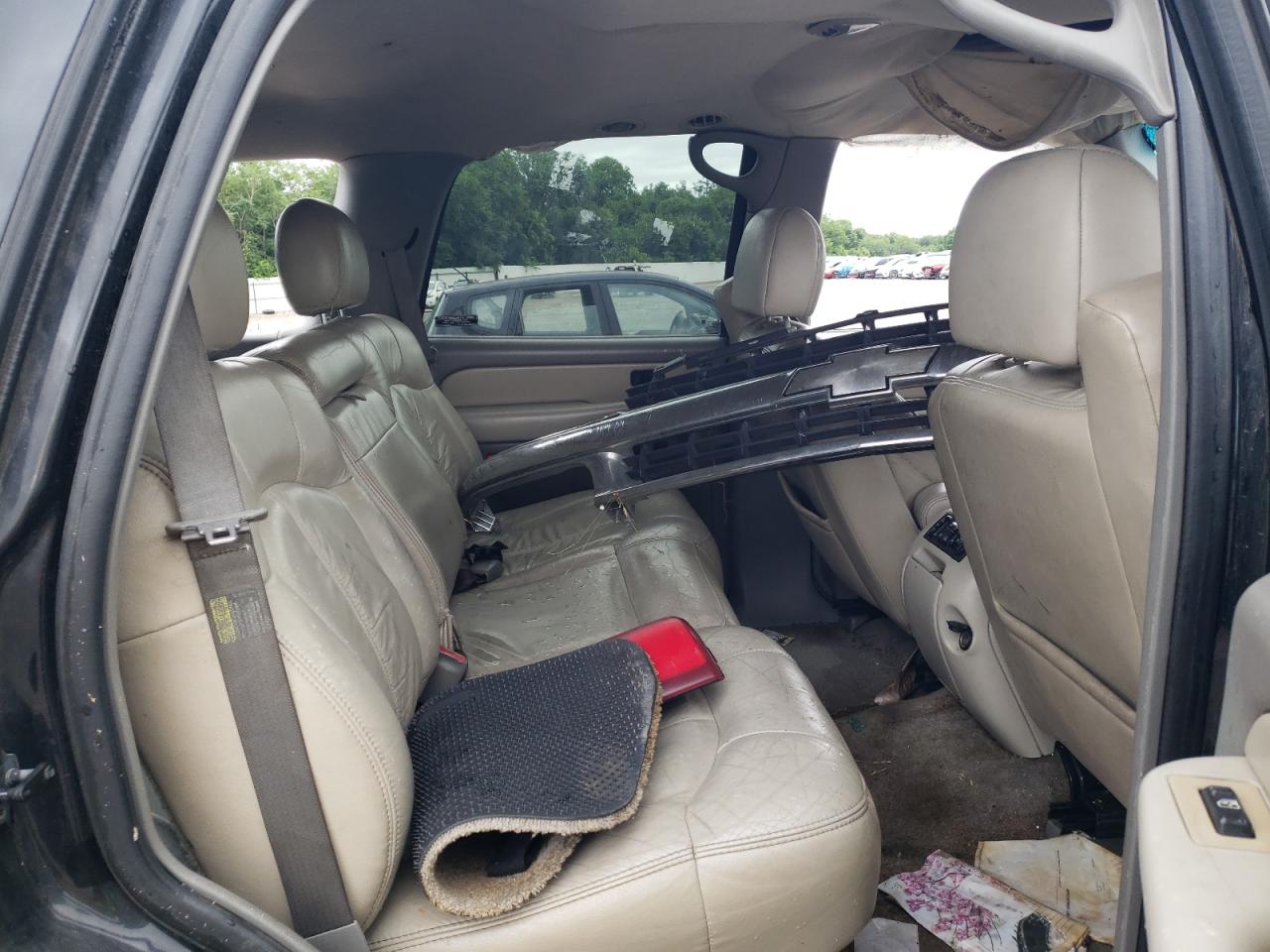2002 Chevrolet Tahoe Синий vin: 1GNEC13TX2R127255