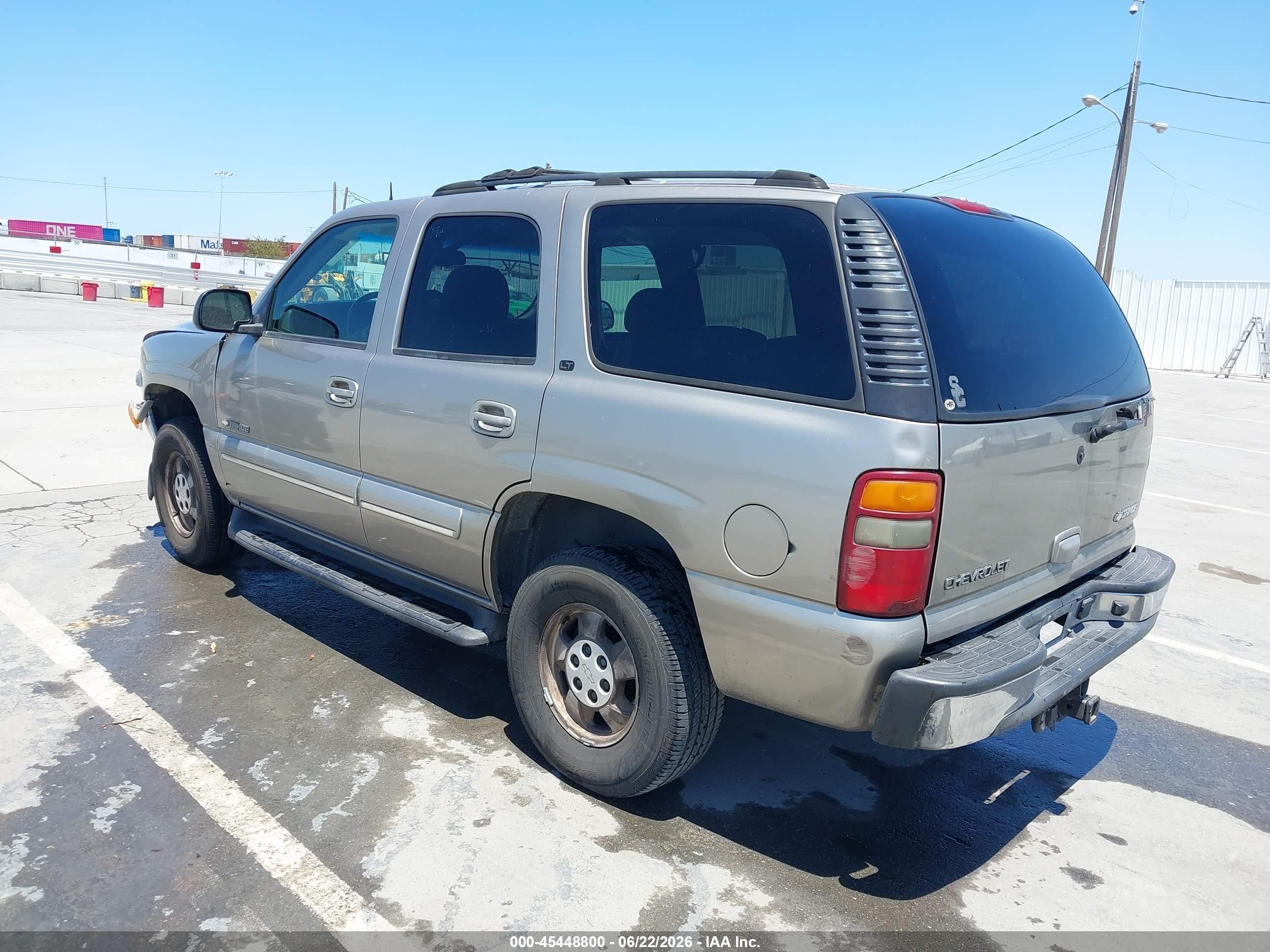 2003 Chevrolet Tahoe Lt Gray vin: 1GNEC13TX3J331070
