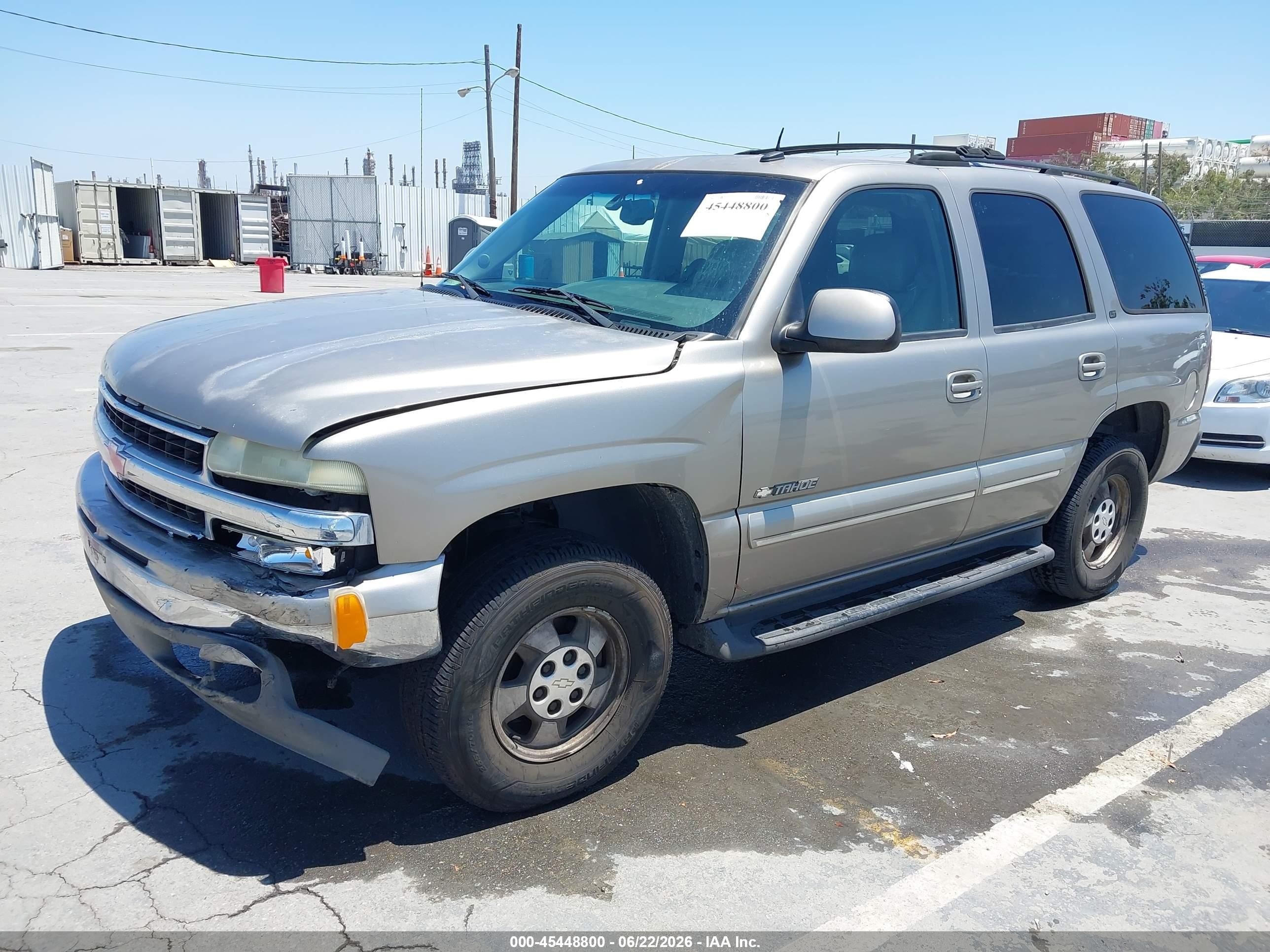 2003 Chevrolet Tahoe Lt Gray vin: 1GNEC13TX3J331070