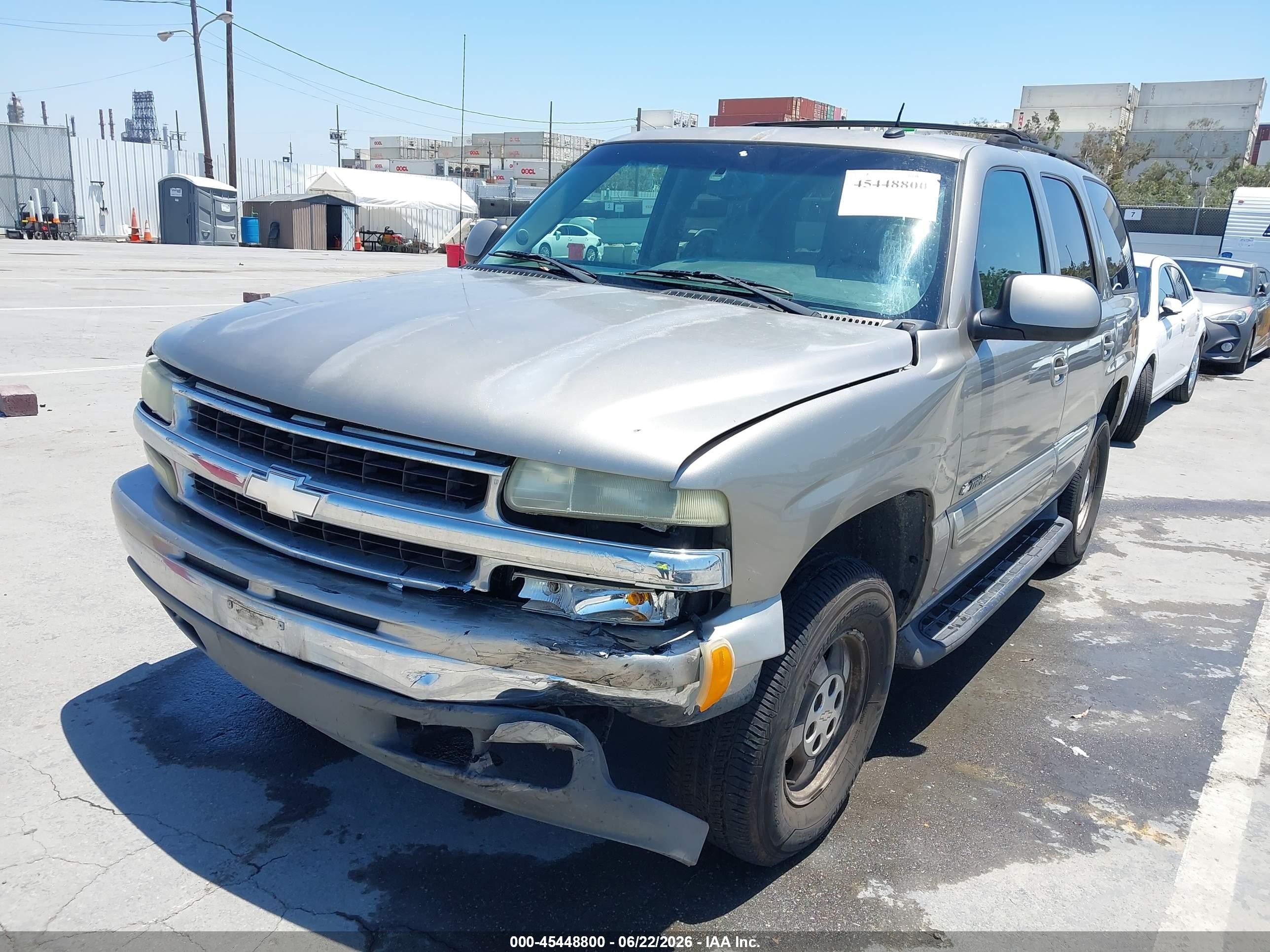 2003 Chevrolet Tahoe Lt Gray vin: 1GNEC13TX3J331070