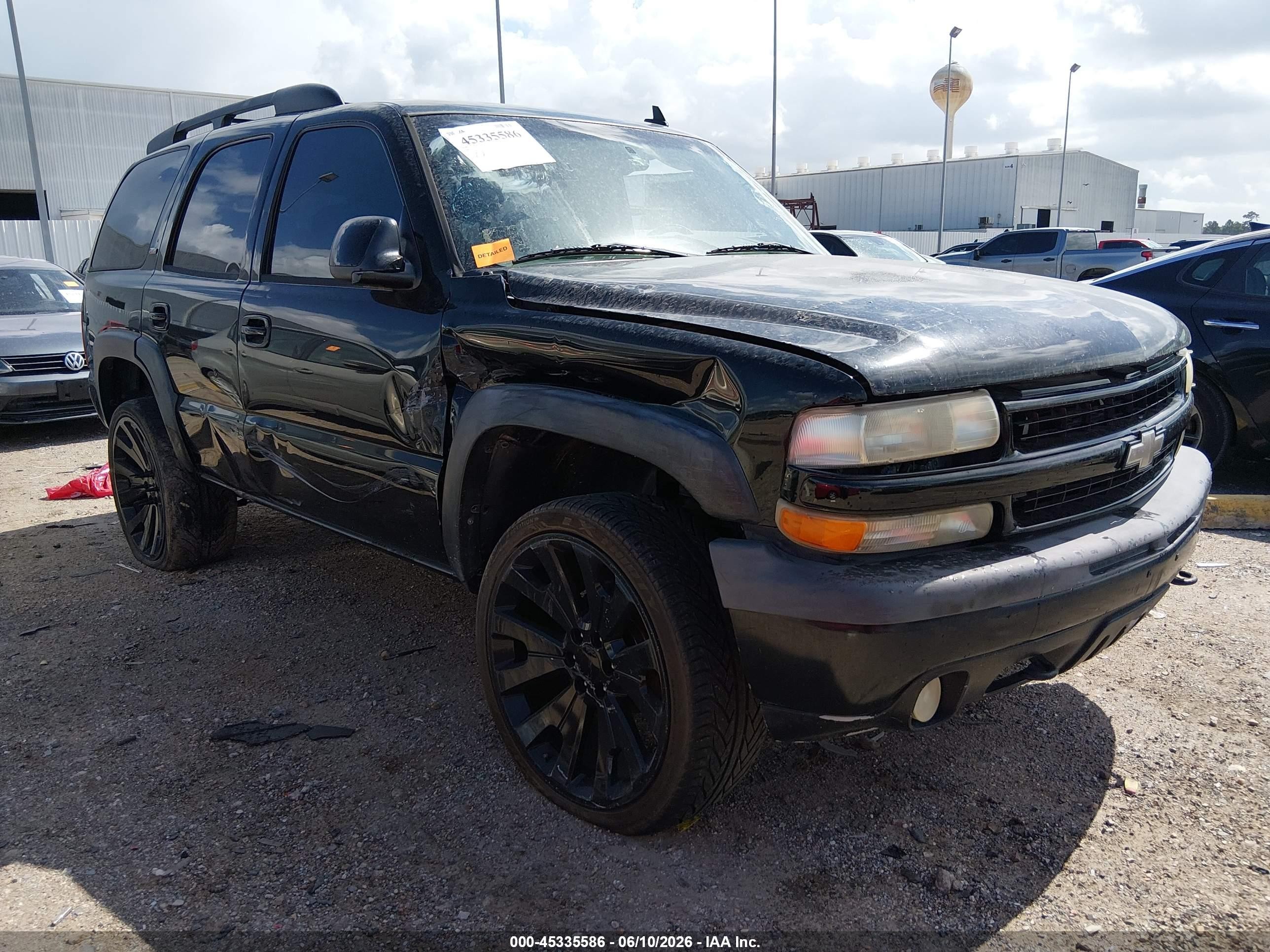 2006 Chevrolet Tahoe Z71 Черный vin: 1GNEC13TX6R107562