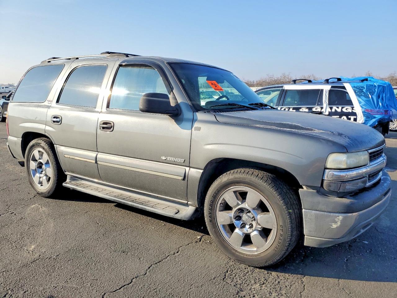 2002 Chevrolet Tahoe C1500 Серый vin: 1GNEC13V02J159616