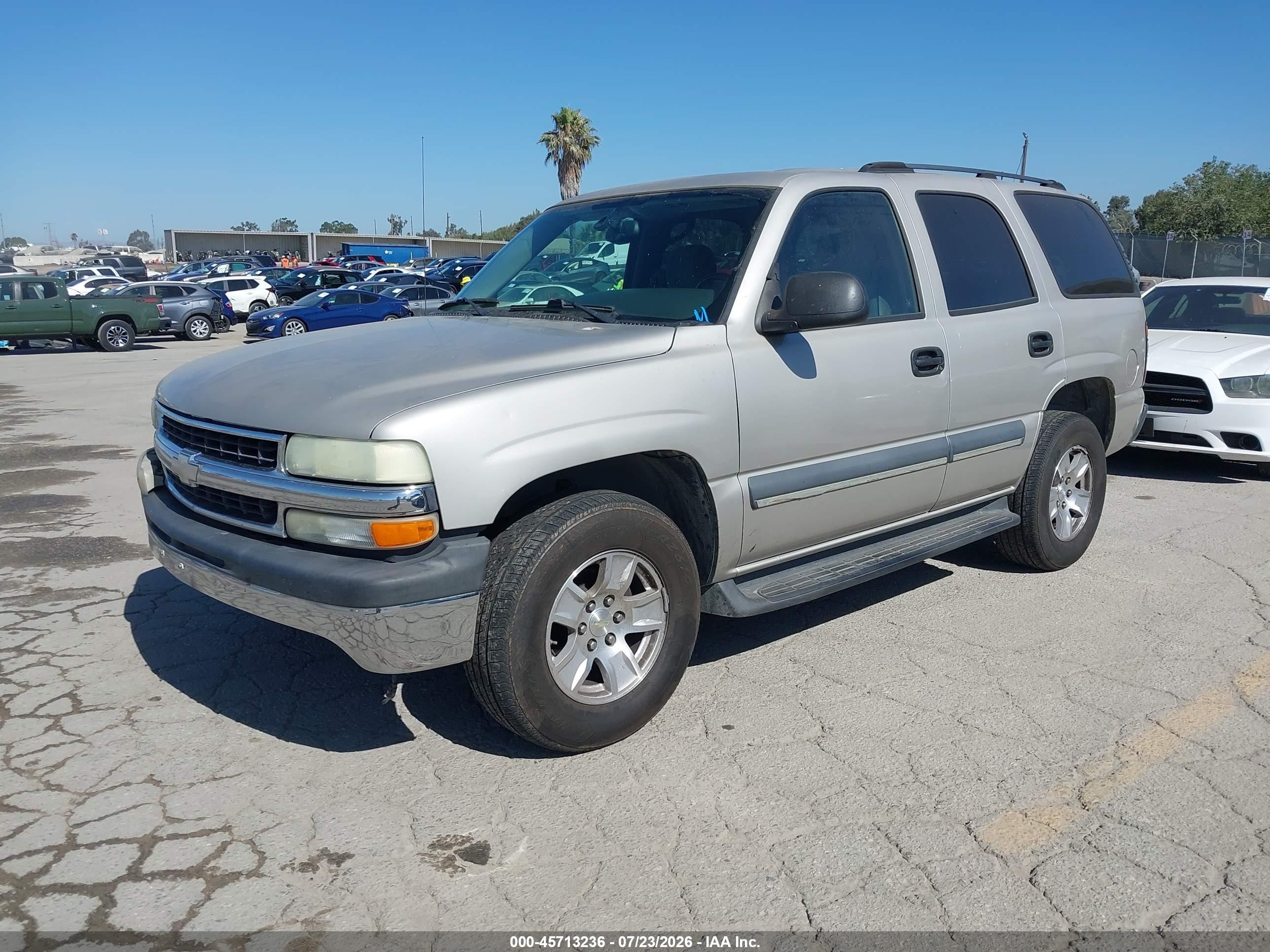 2004 Chevrolet Tahoe Ls Champagne vin: 1GNEC13V04R124658