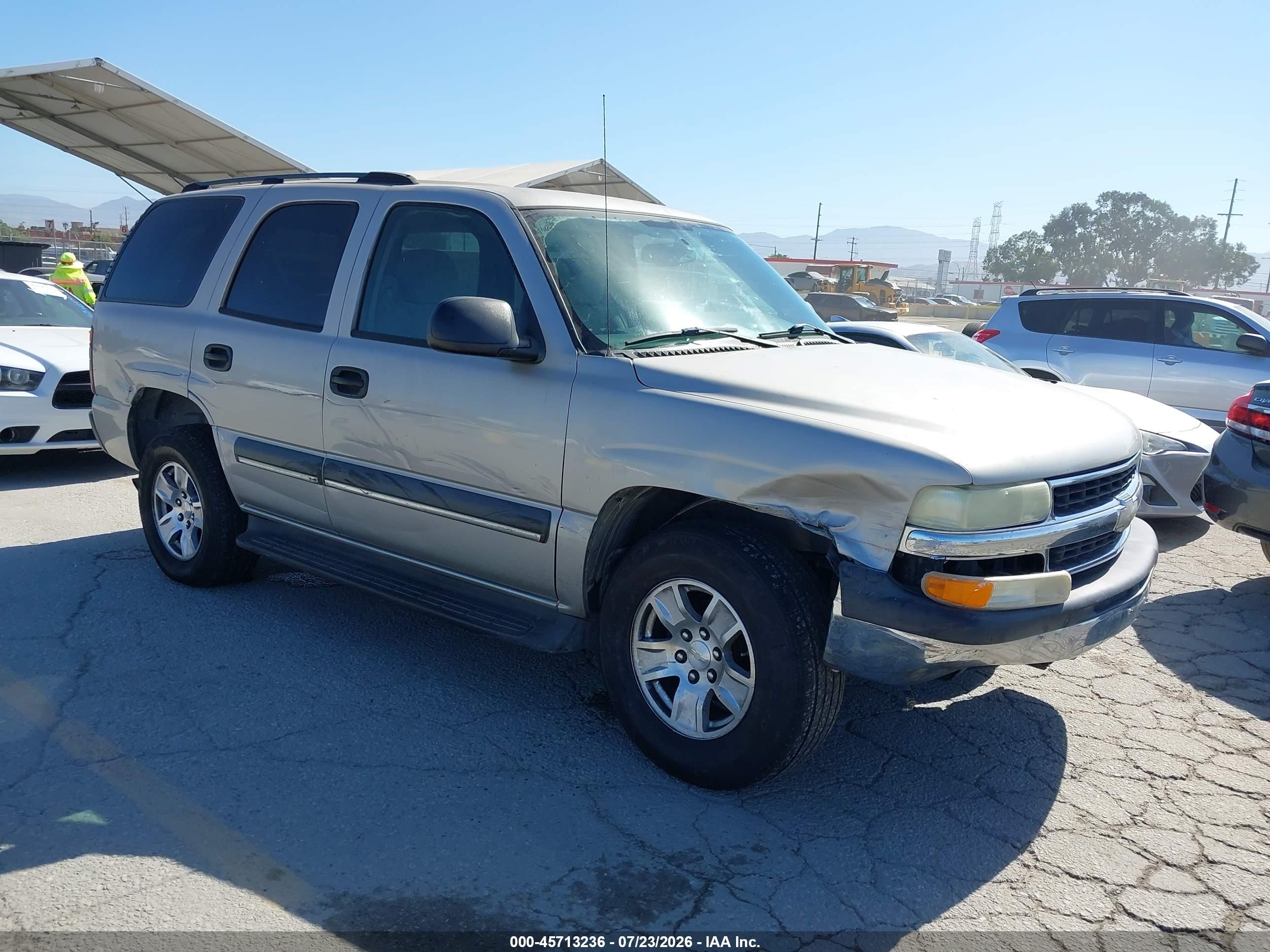 2004 Chevrolet Tahoe Ls Champagne vin: 1GNEC13V04R124658