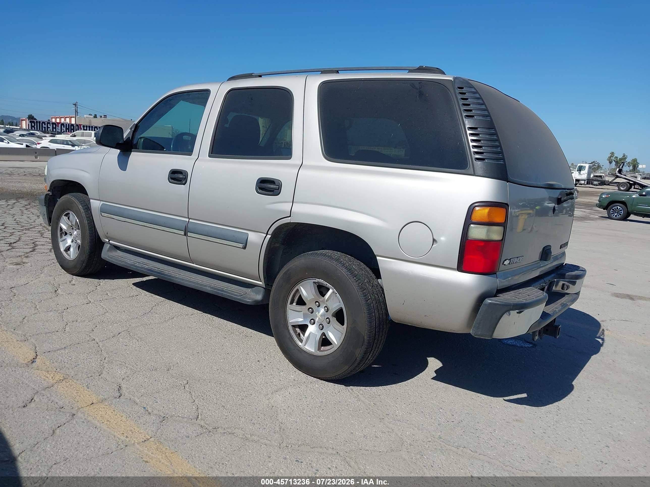 2004 Chevrolet Tahoe Ls Champagne vin: 1GNEC13V04R124658