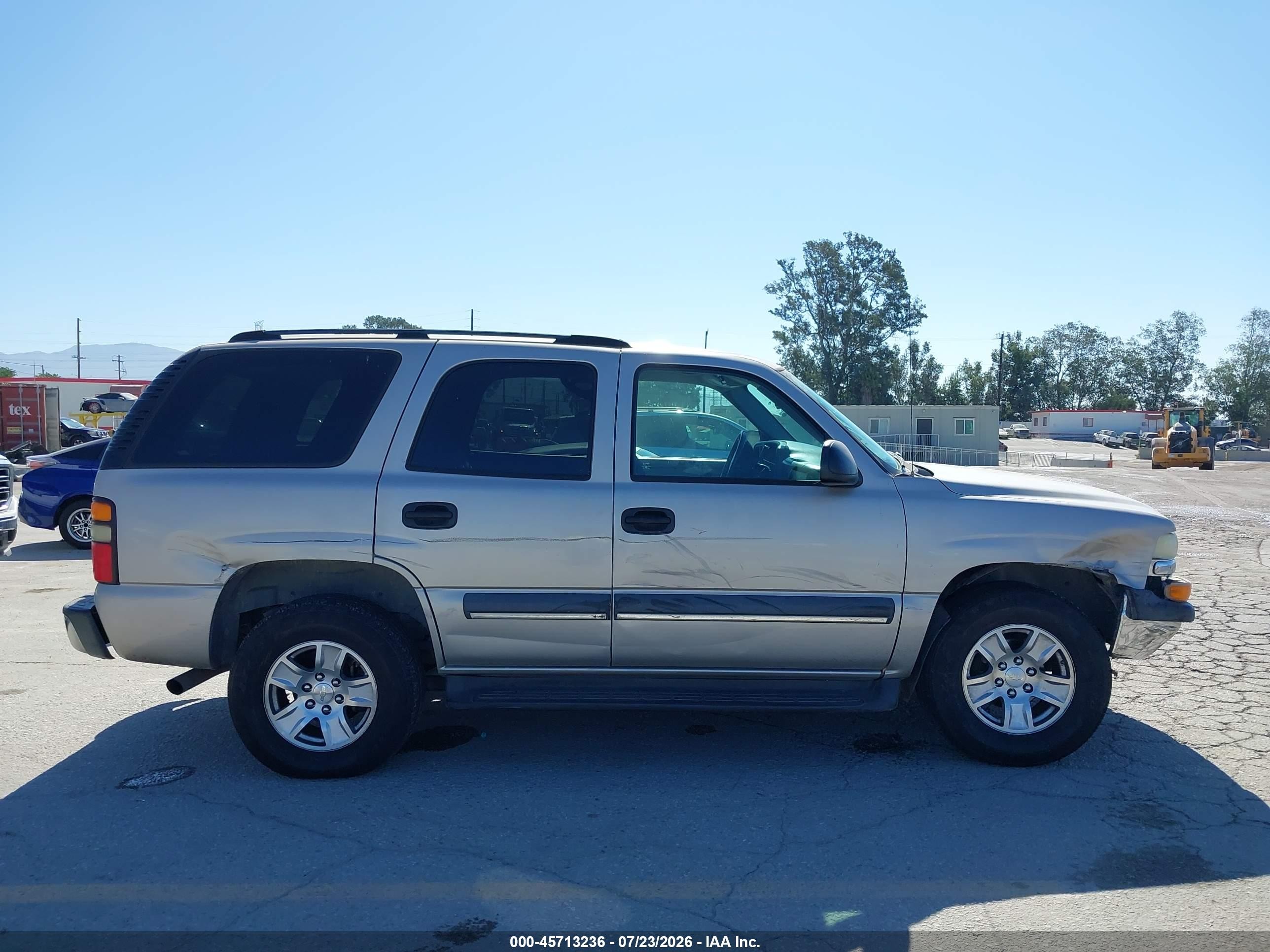 2004 Chevrolet Tahoe Ls Champagne vin: 1GNEC13V04R124658