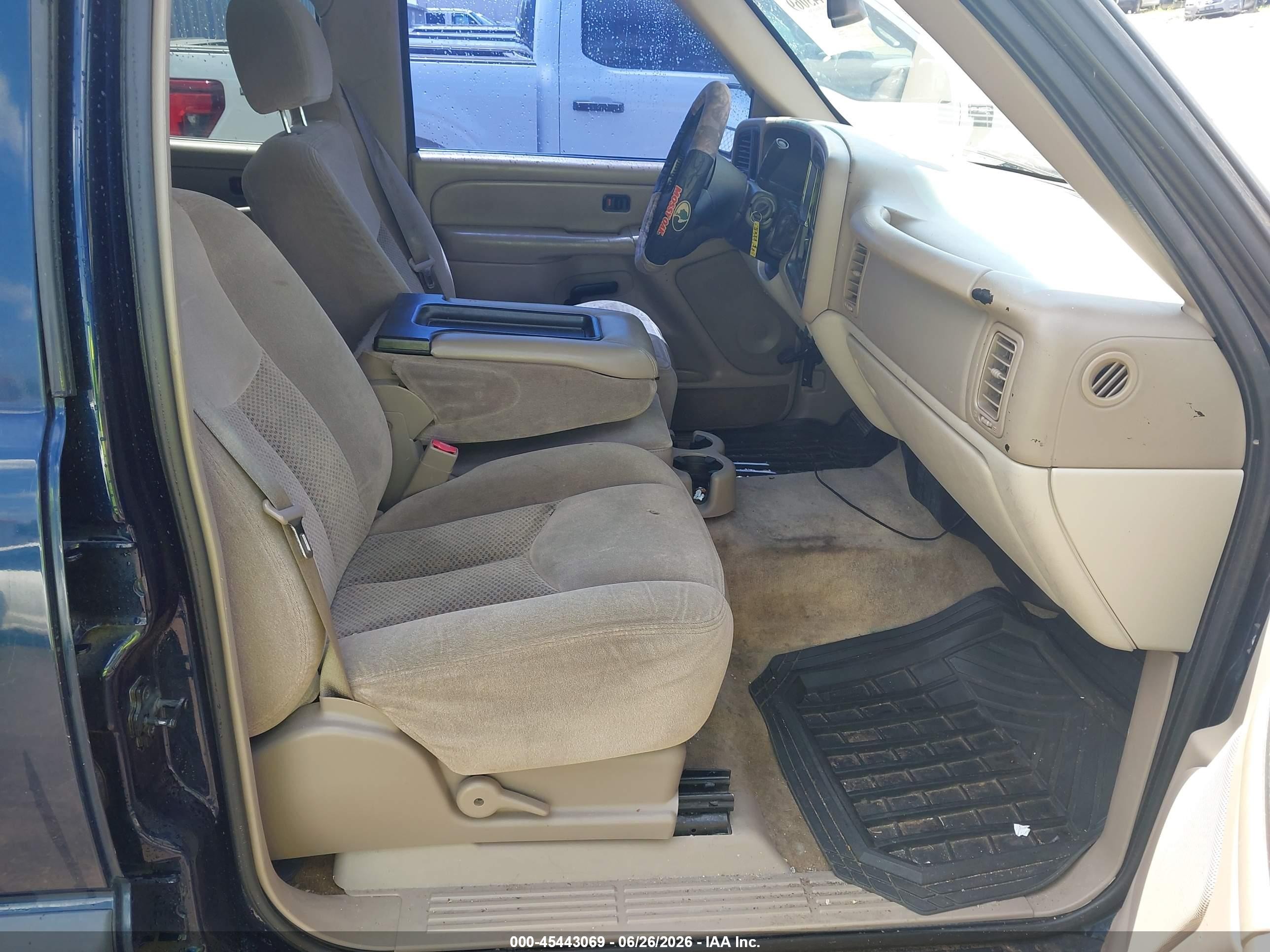 2004 Chevrolet Tahoe Ls Blue vin: 1GNEC13V04R126295