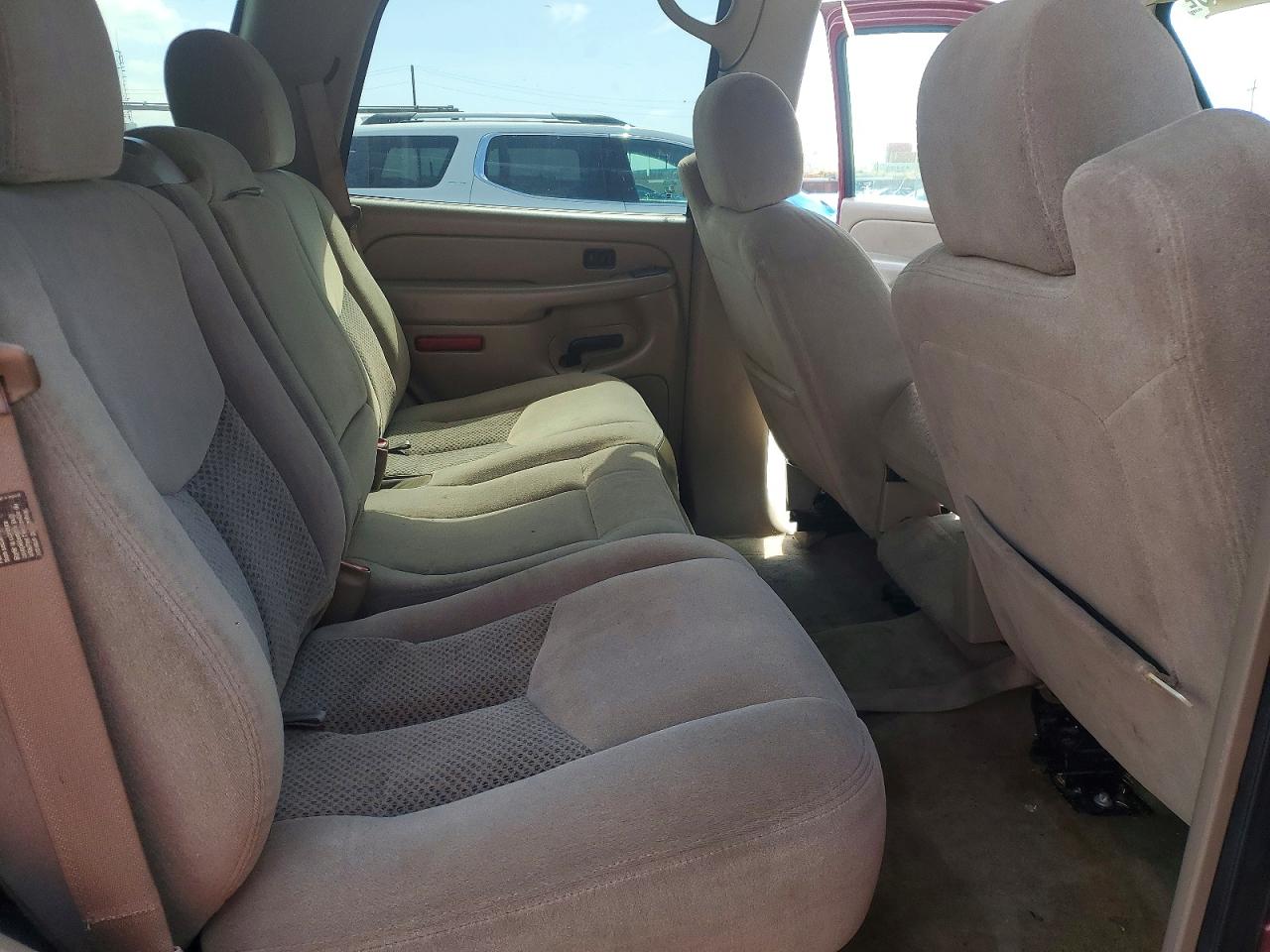 2005 Chevrolet Taho Red vin: 1GNEC13V05R244204