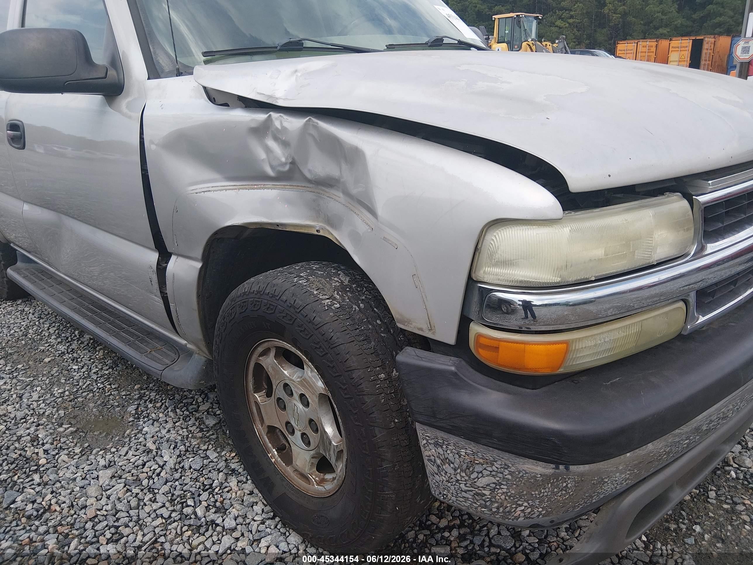 2006 Chevrolet Tahoe Ls Silver vin: 1GNEC13V06J105934
