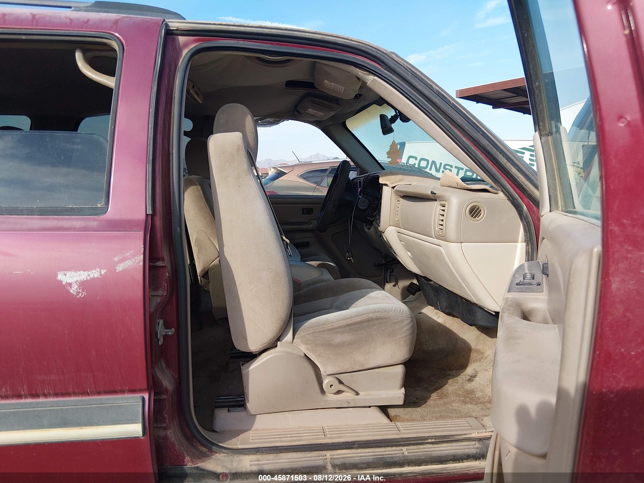 2004 Chevrolet Tahoe Ls Burgundy vin: 1GNEC13V14R240922