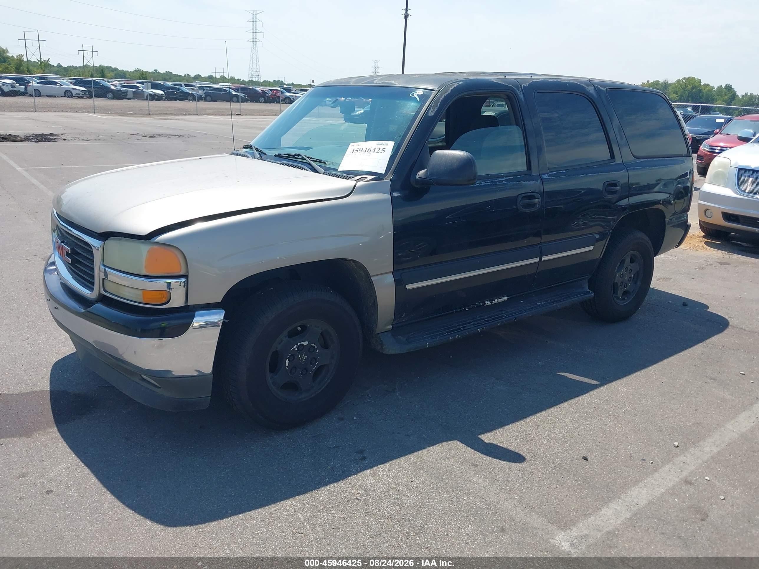 2004 Chevrolet Tahoe Ls Black vin: 1GNEC13V24J327873