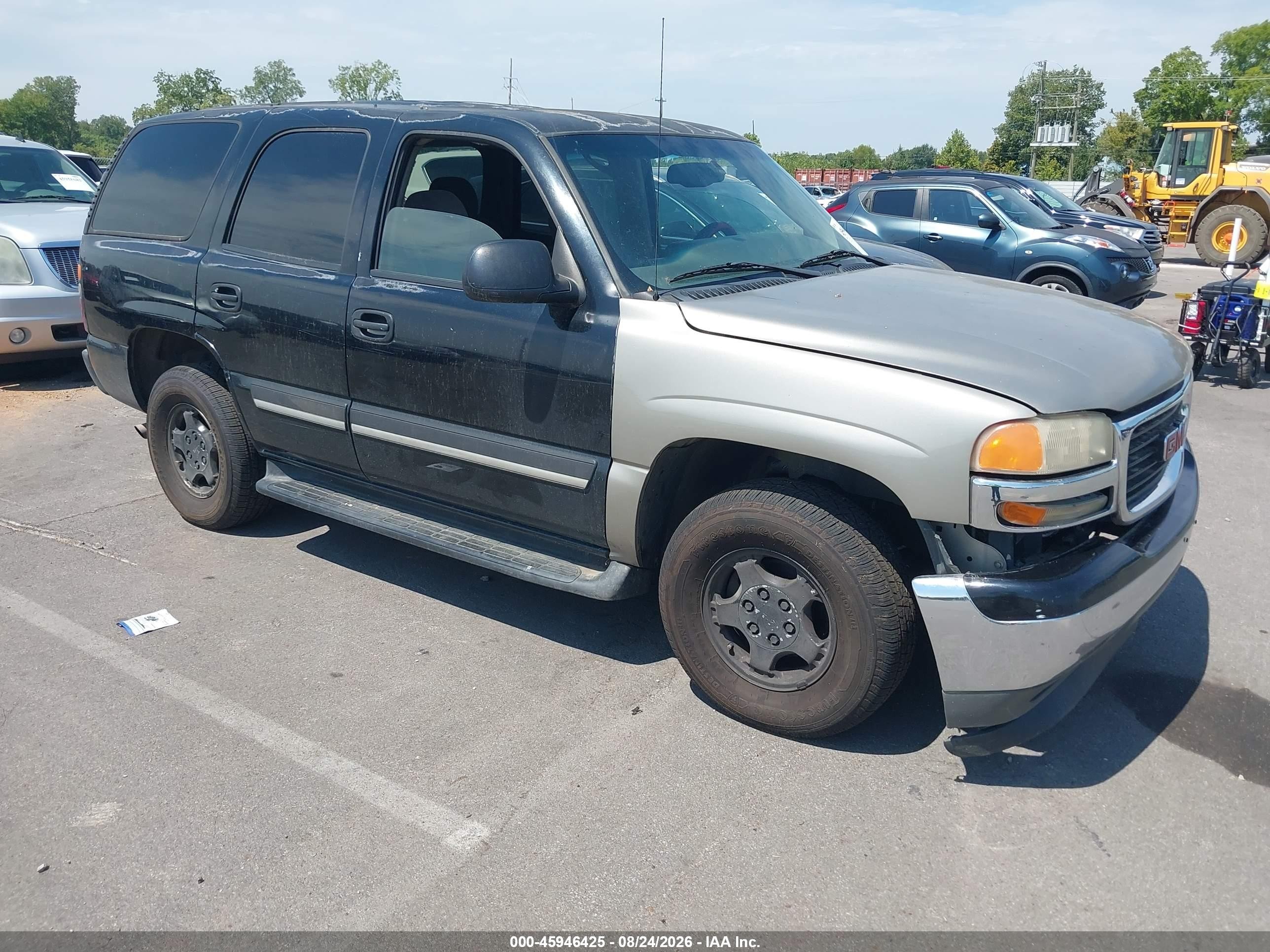 2004 Chevrolet Tahoe Ls Black vin: 1GNEC13V24J327873