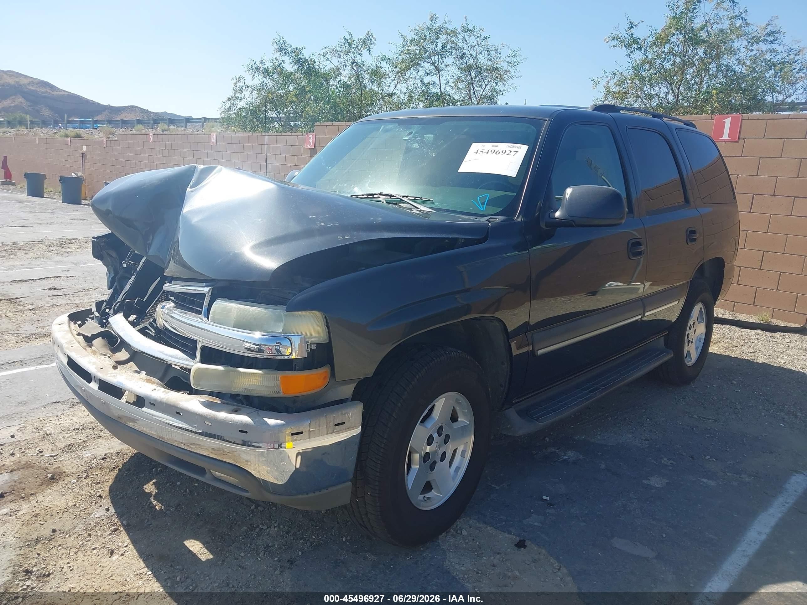 2004 Chevrolet Tahoe Ls Gray vin: 1GNEC13V34R173675