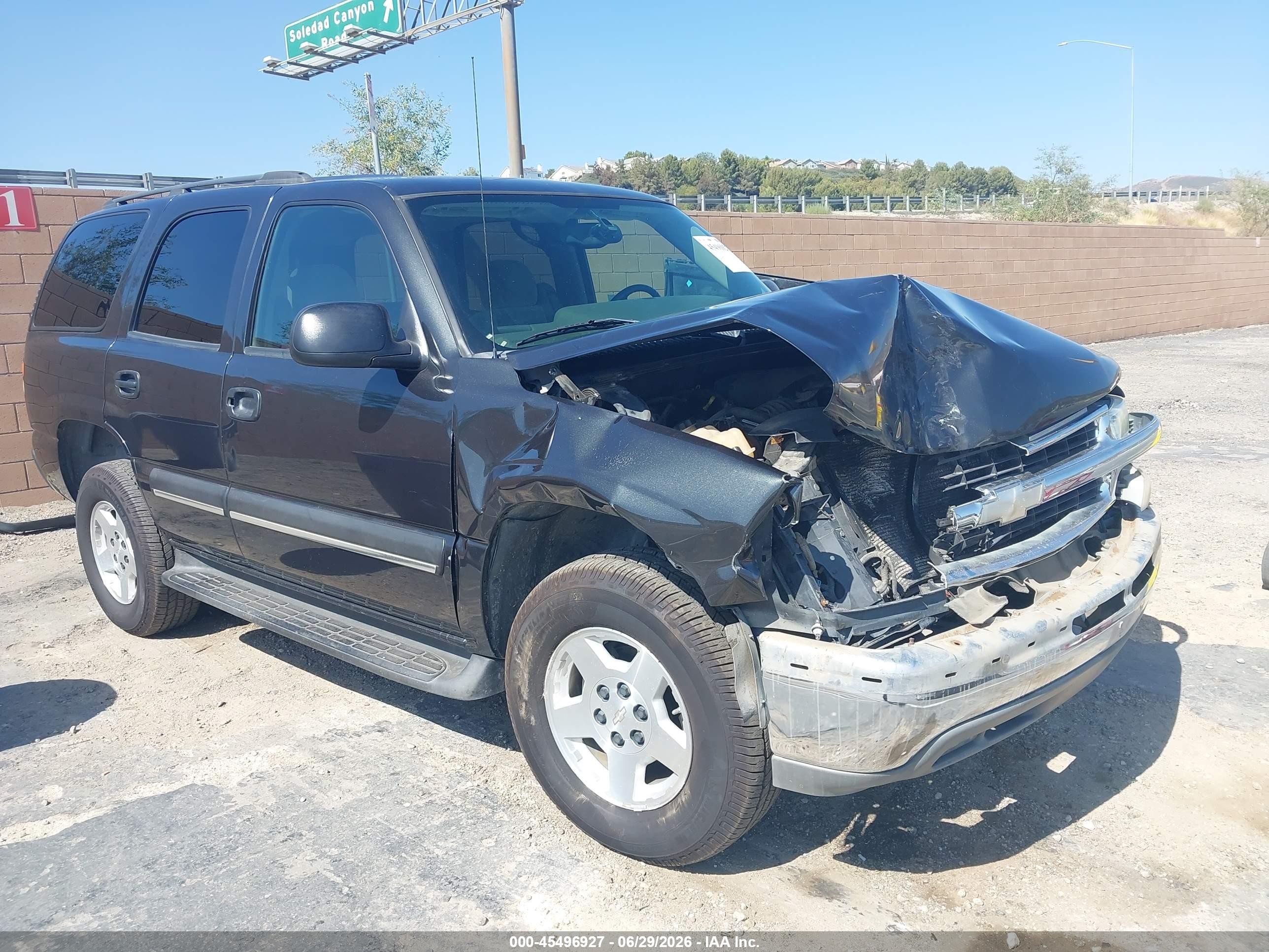 2004 Chevrolet Tahoe Ls Gray vin: 1GNEC13V34R173675