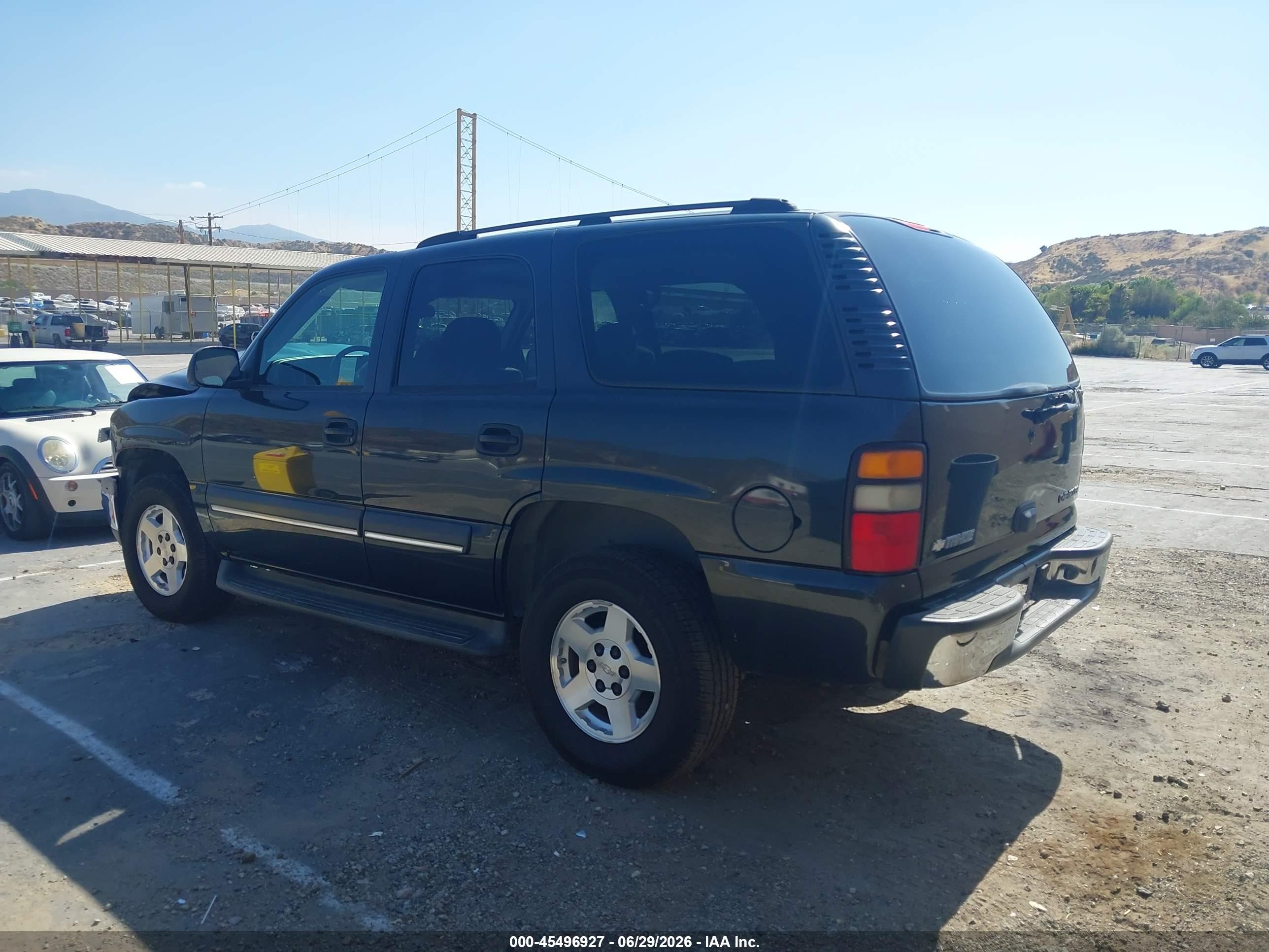 2004 Chevrolet Tahoe Ls Gray vin: 1GNEC13V34R173675