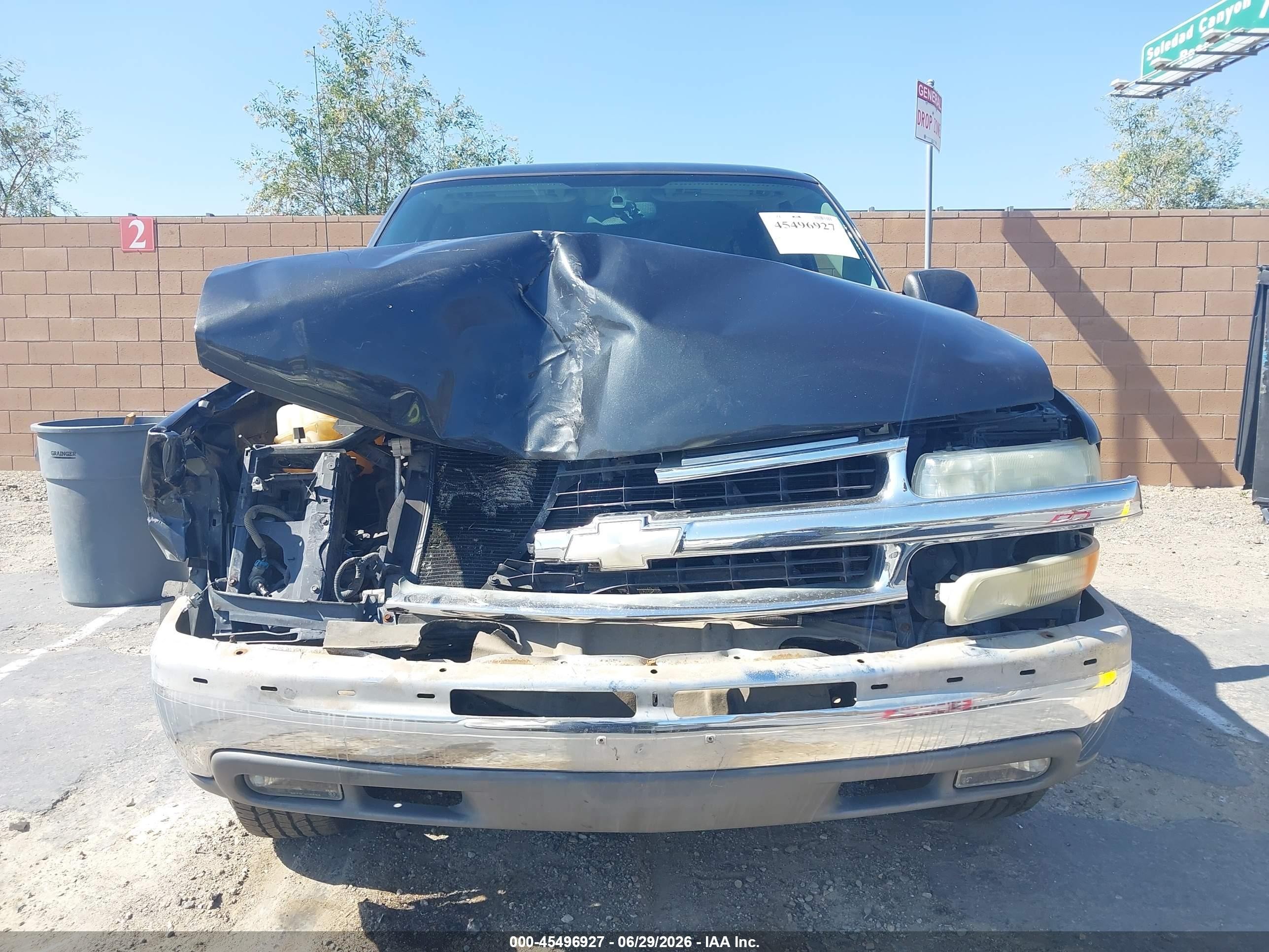 2004 Chevrolet Tahoe Ls Gray vin: 1GNEC13V34R173675