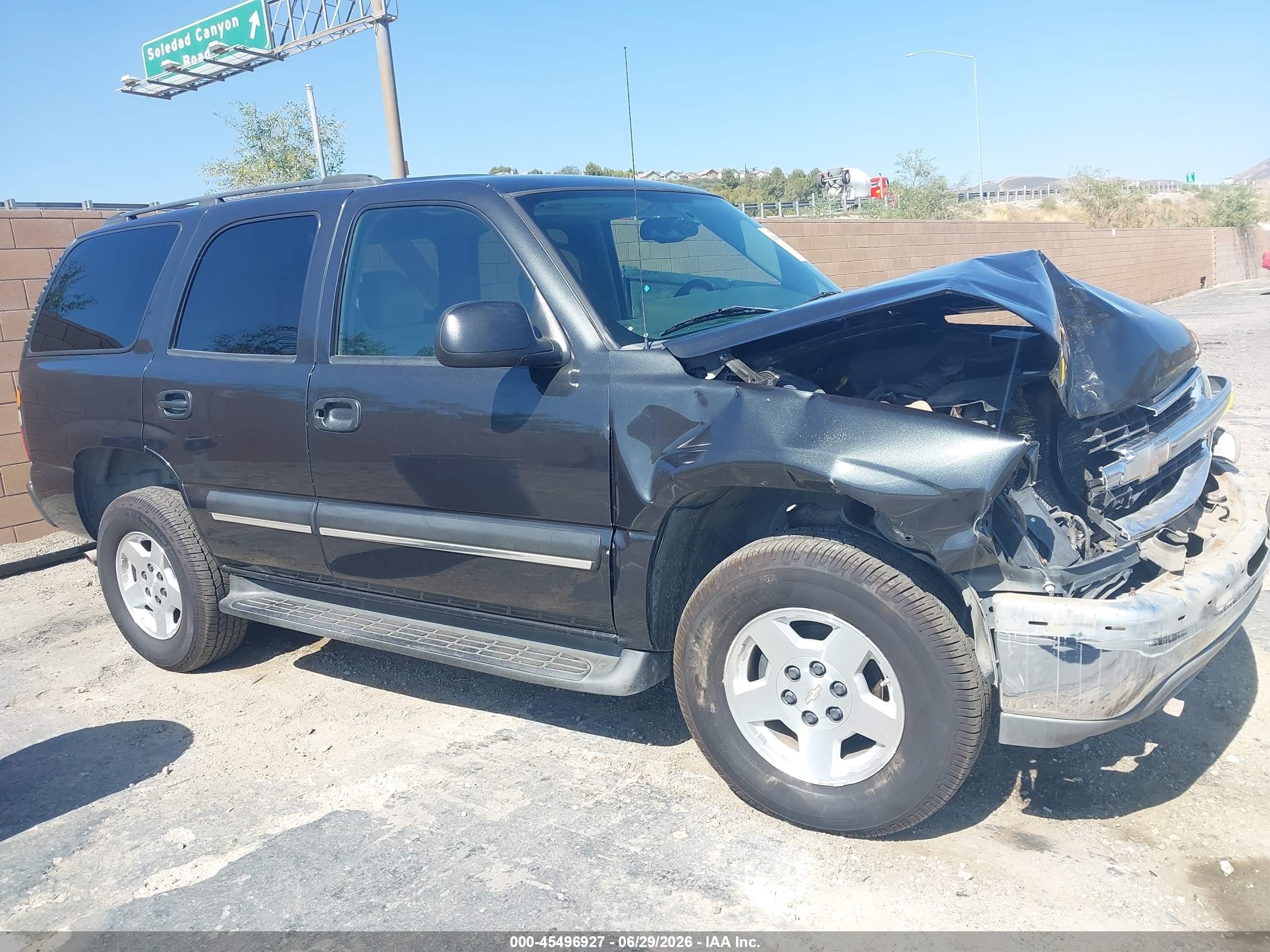 2004 Chevrolet Tahoe Ls Gray vin: 1GNEC13V34R173675