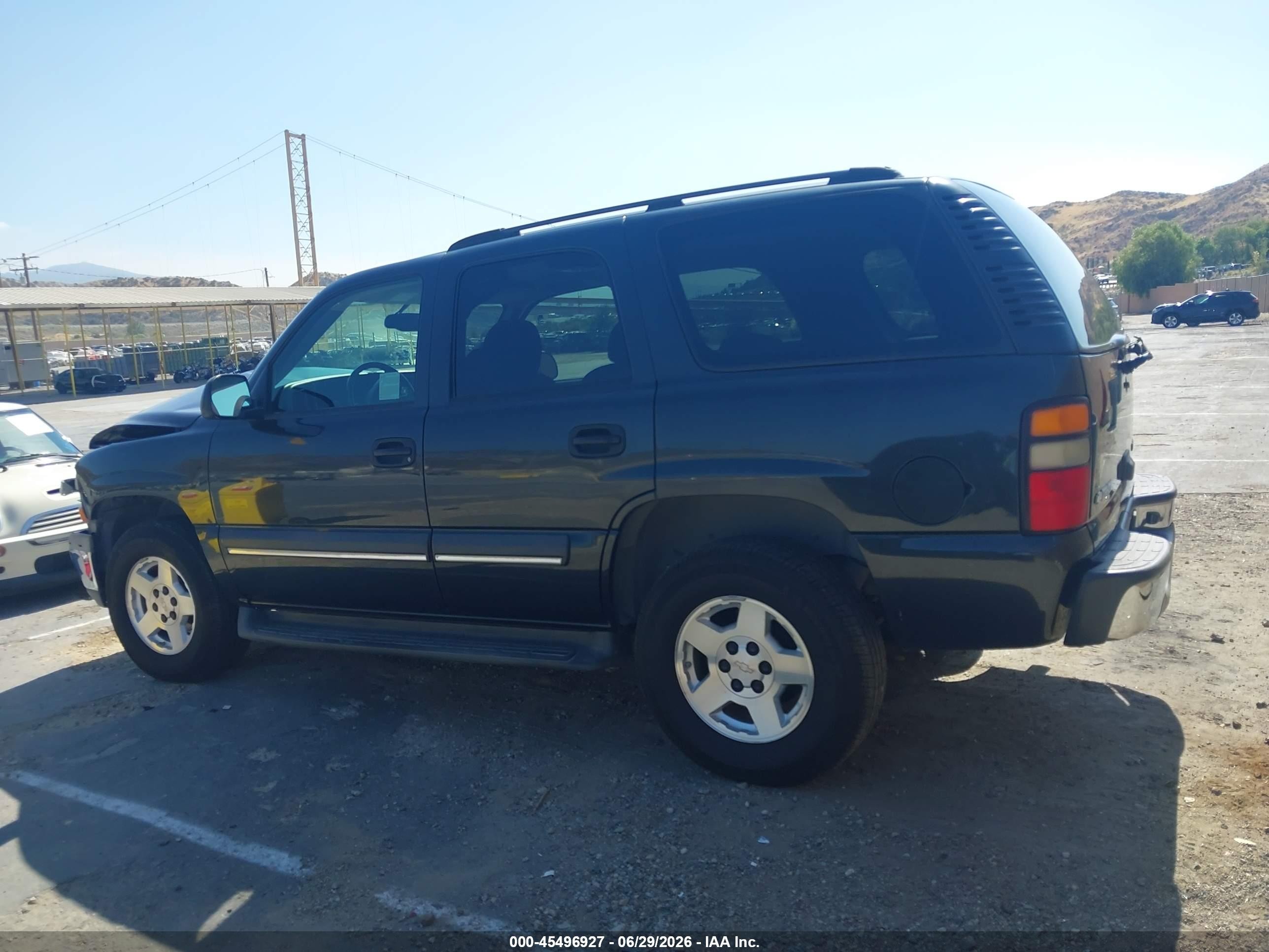2004 Chevrolet Tahoe Ls Gray vin: 1GNEC13V34R173675