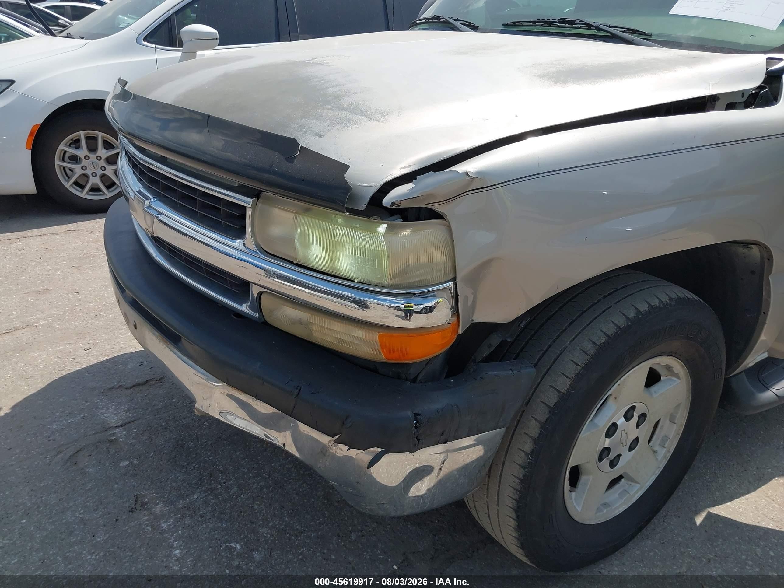 2004 Chevrolet Tahoe Ls Beige vin: 1GNEC13V34R215939