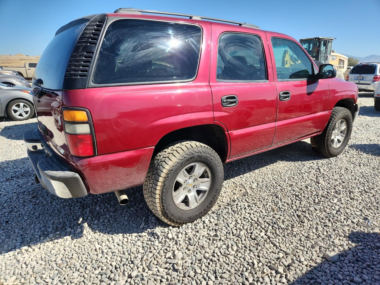 2006 Chevrolet Tahoe C1500 Burgundy vin: 1GNEC13V36R163893