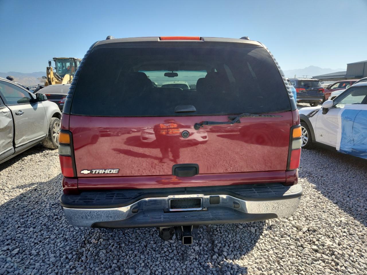 2006 Chevrolet Tahoe C1500 Burgundy vin: 1GNEC13V36R163893