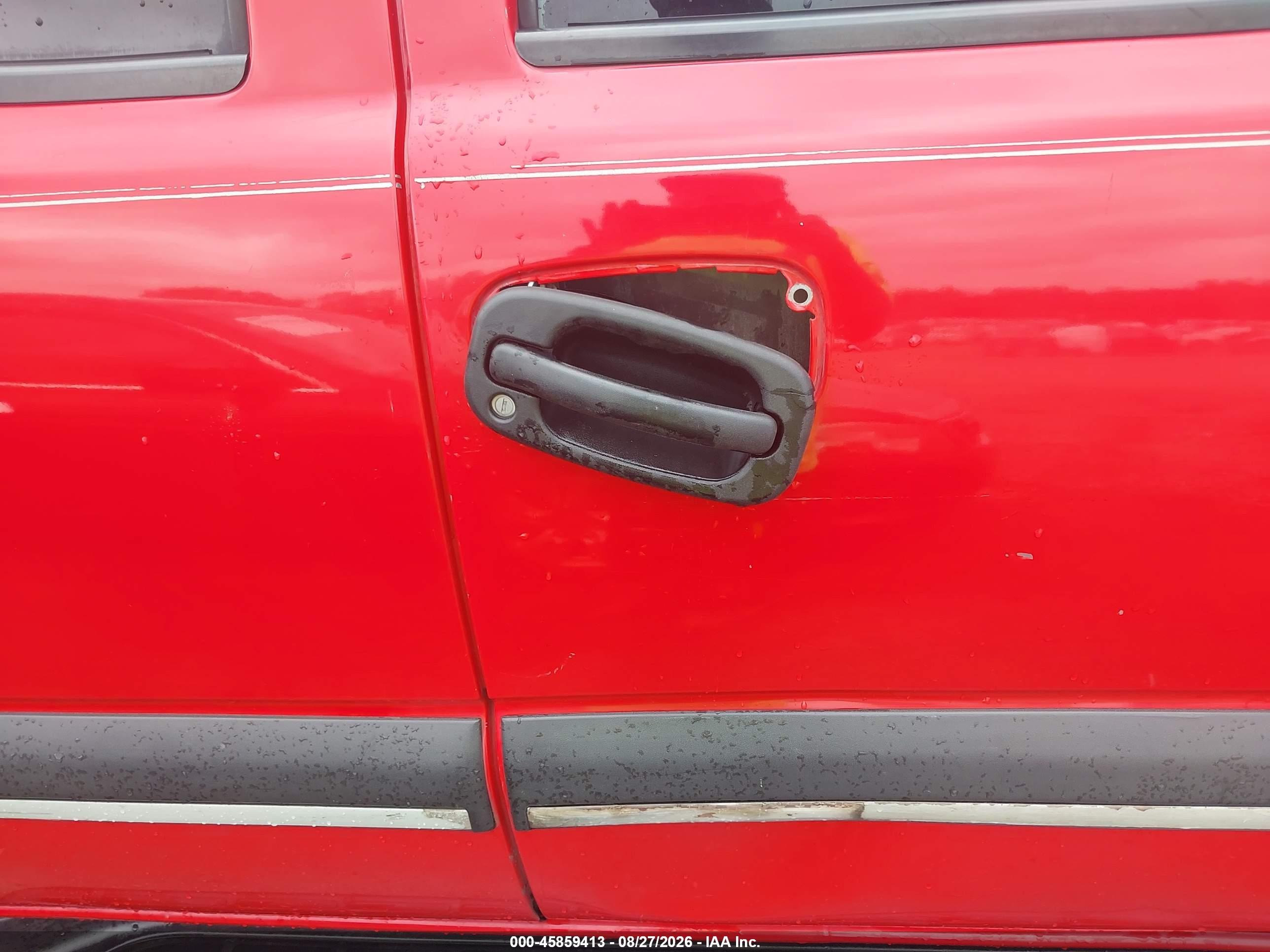 2002 Chevrolet Tahoe Ls Red vin: 1GNEC13V42R302956